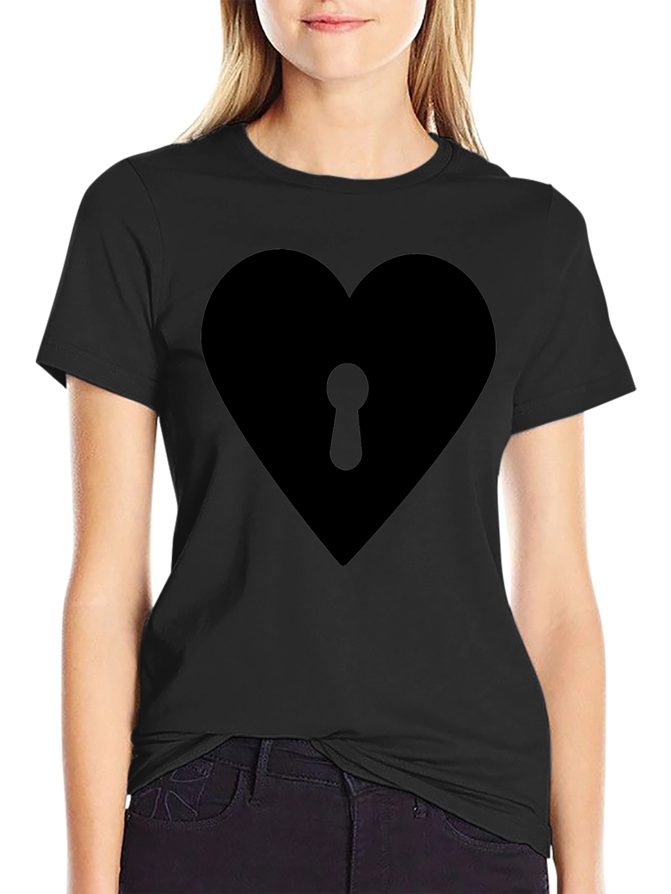 Heart Lock T-Shirt - Unisex Graphic Tee