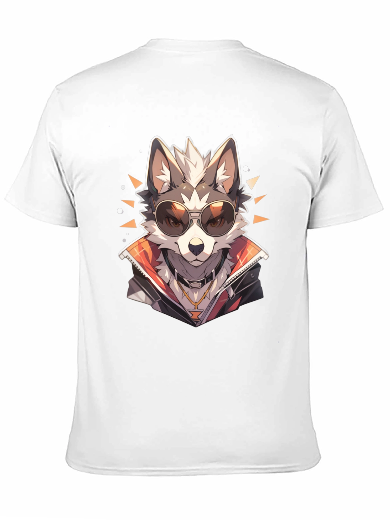 Cool Wolf Graphic Tee - Modern Streetwear Style