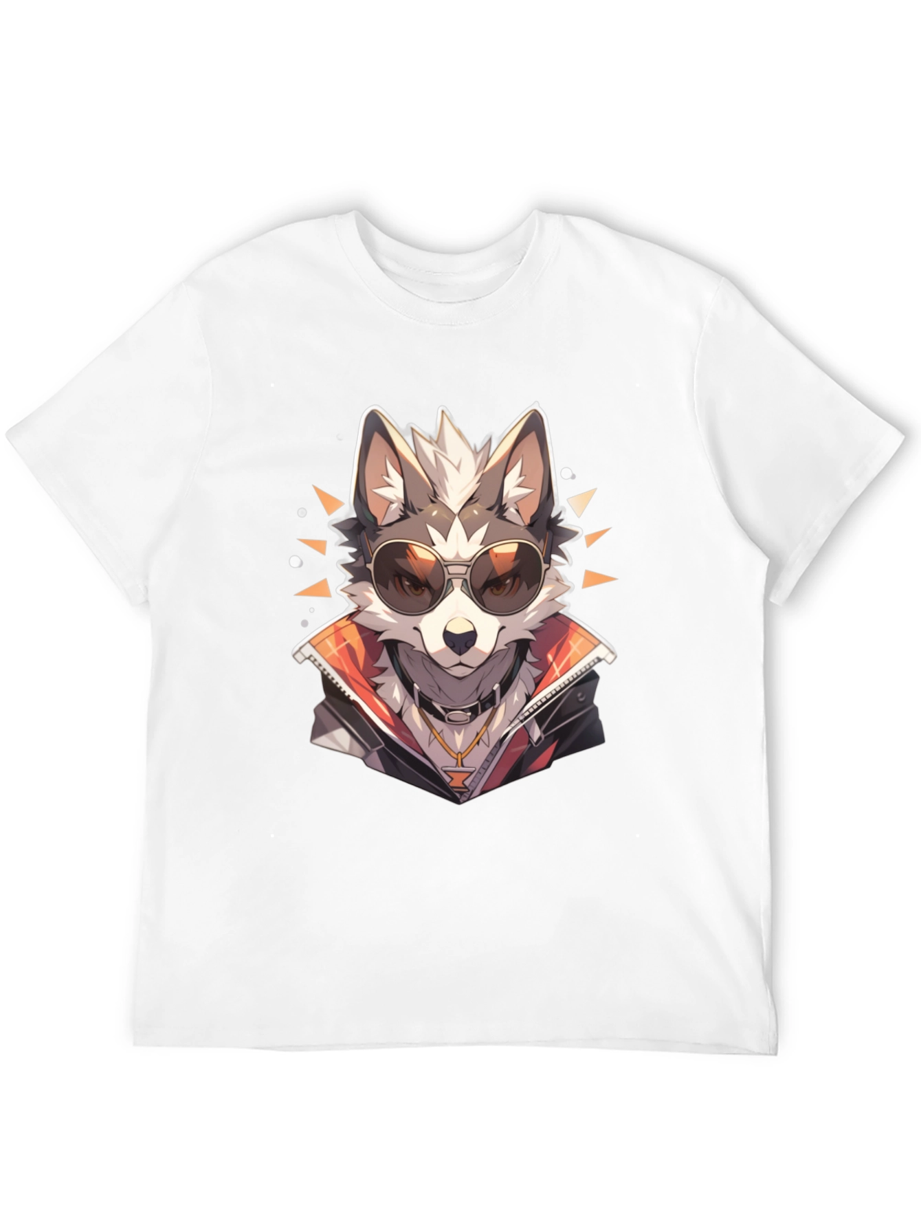 Cool Wolf Graphic Tee - Modern Streetwear Style