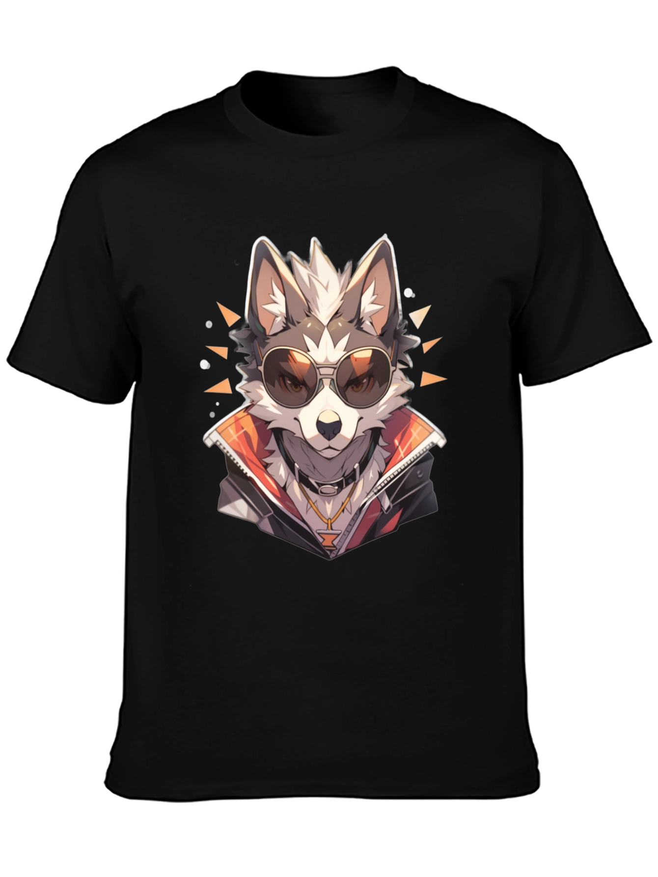 Cool Wolf Graphic Tee - Modern Streetwear Style