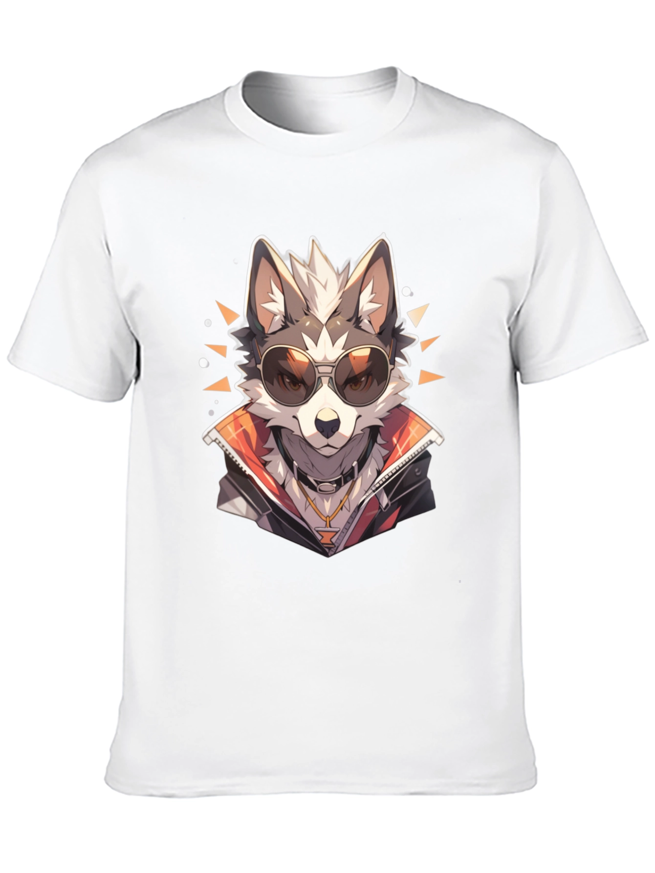 Cool Wolf Graphic Tee - Modern Streetwear Style