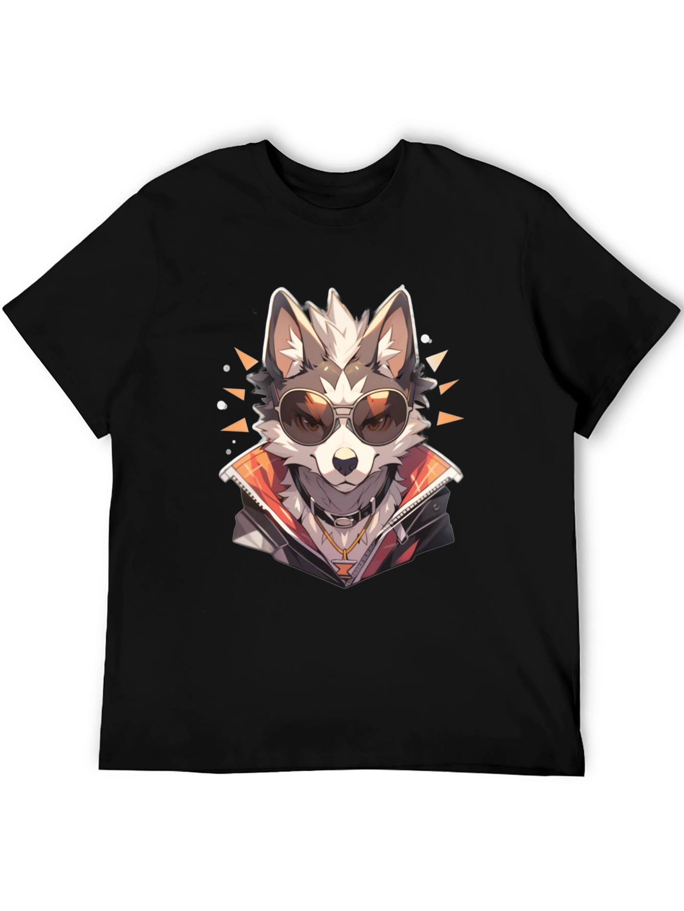 Cool Wolf Graphic Tee - Modern Streetwear Style