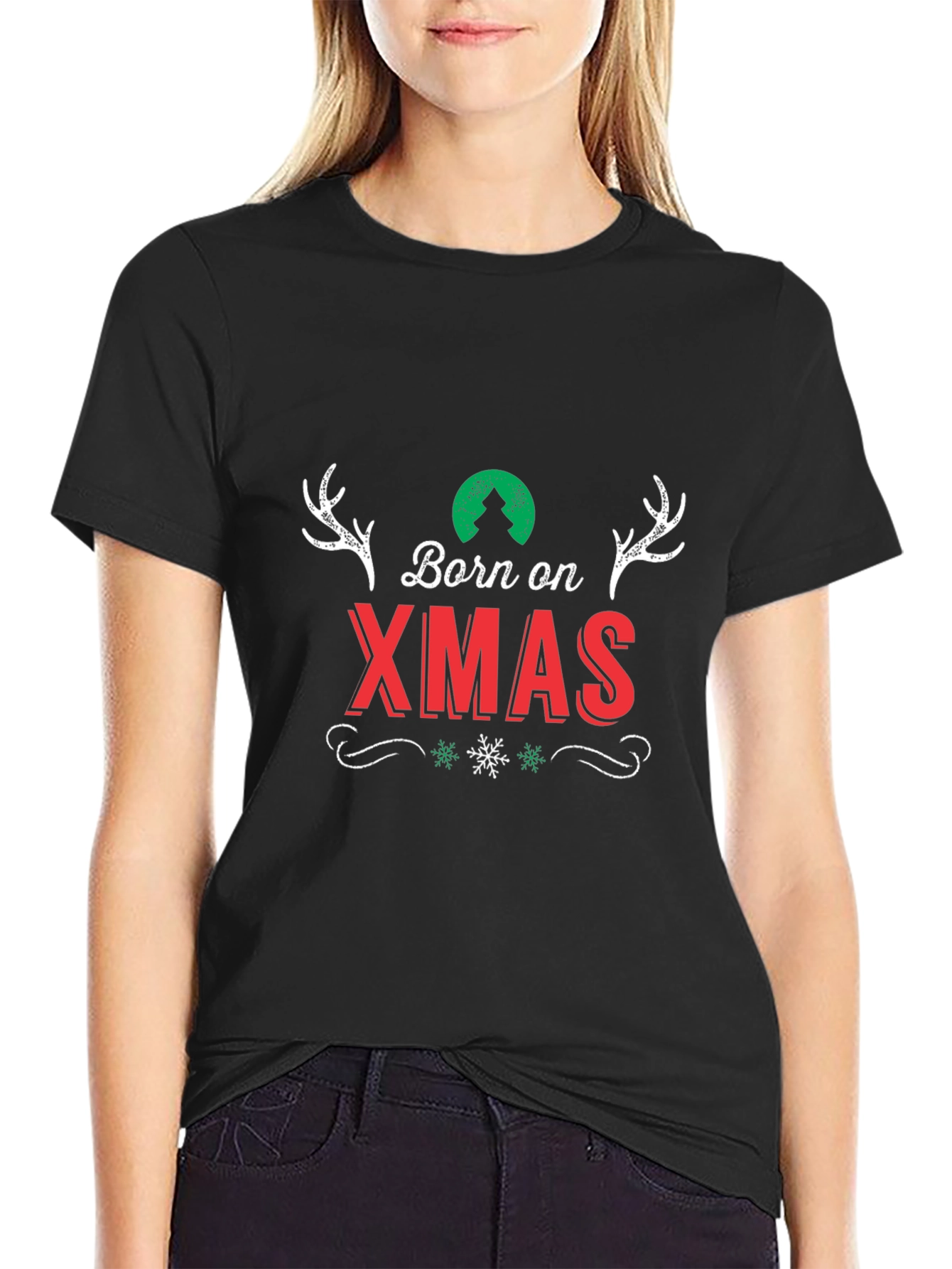 Born on Xmas Holiday T-Shirt