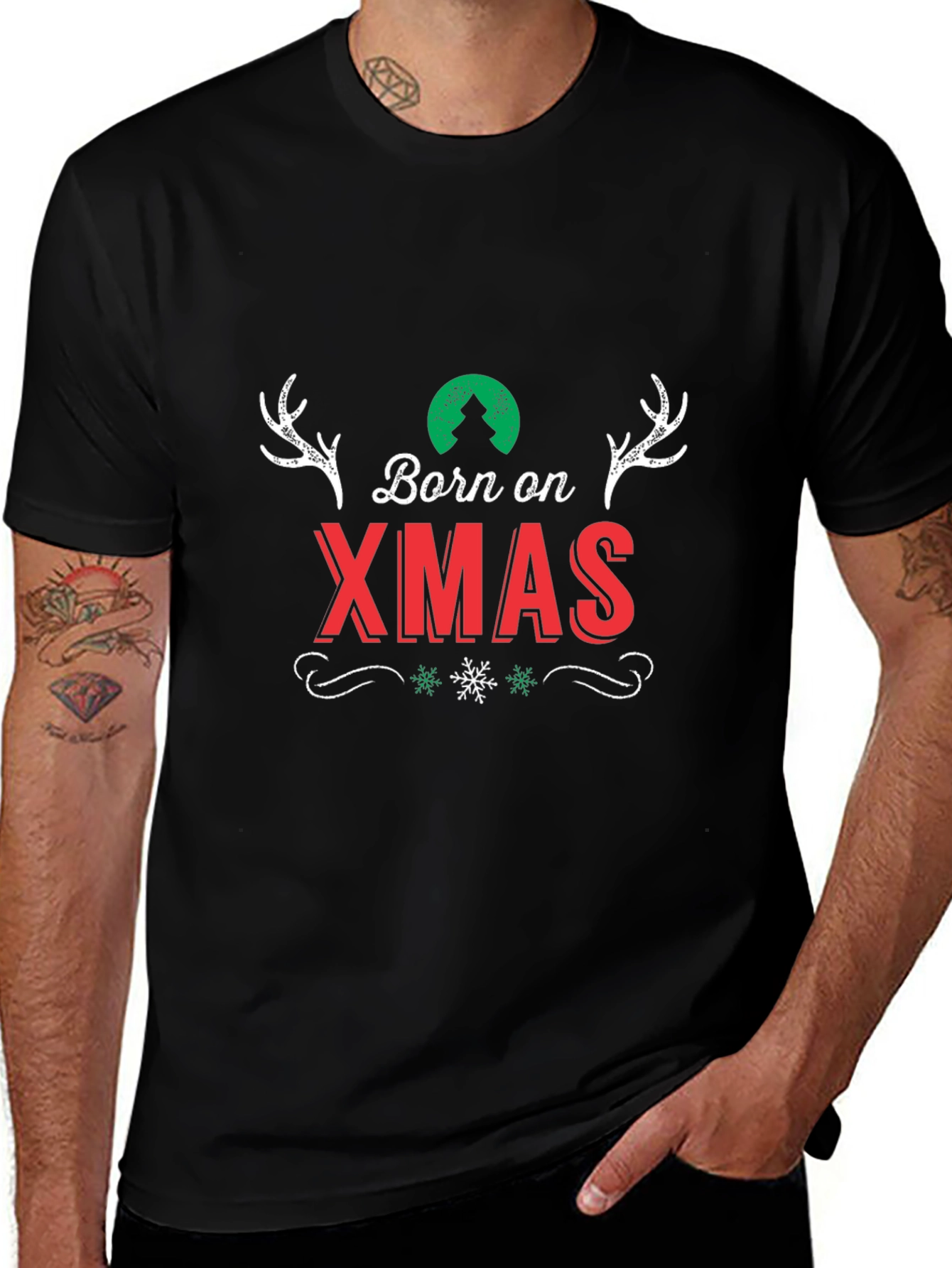 Born on Xmas Holiday T-Shirt