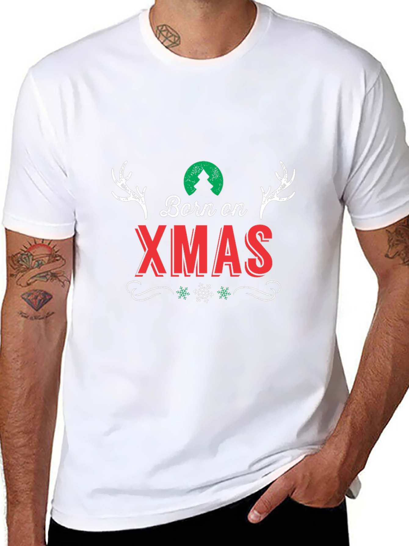 Born on Xmas Holiday T-Shirt