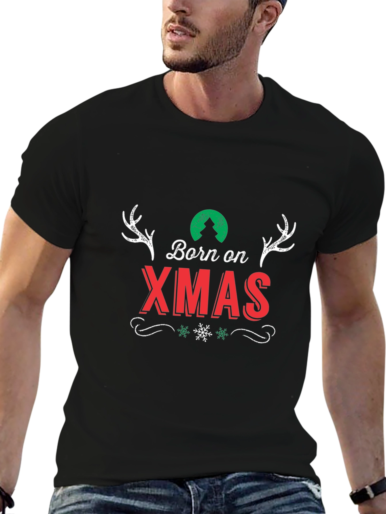 Born on Xmas Holiday T-Shirt