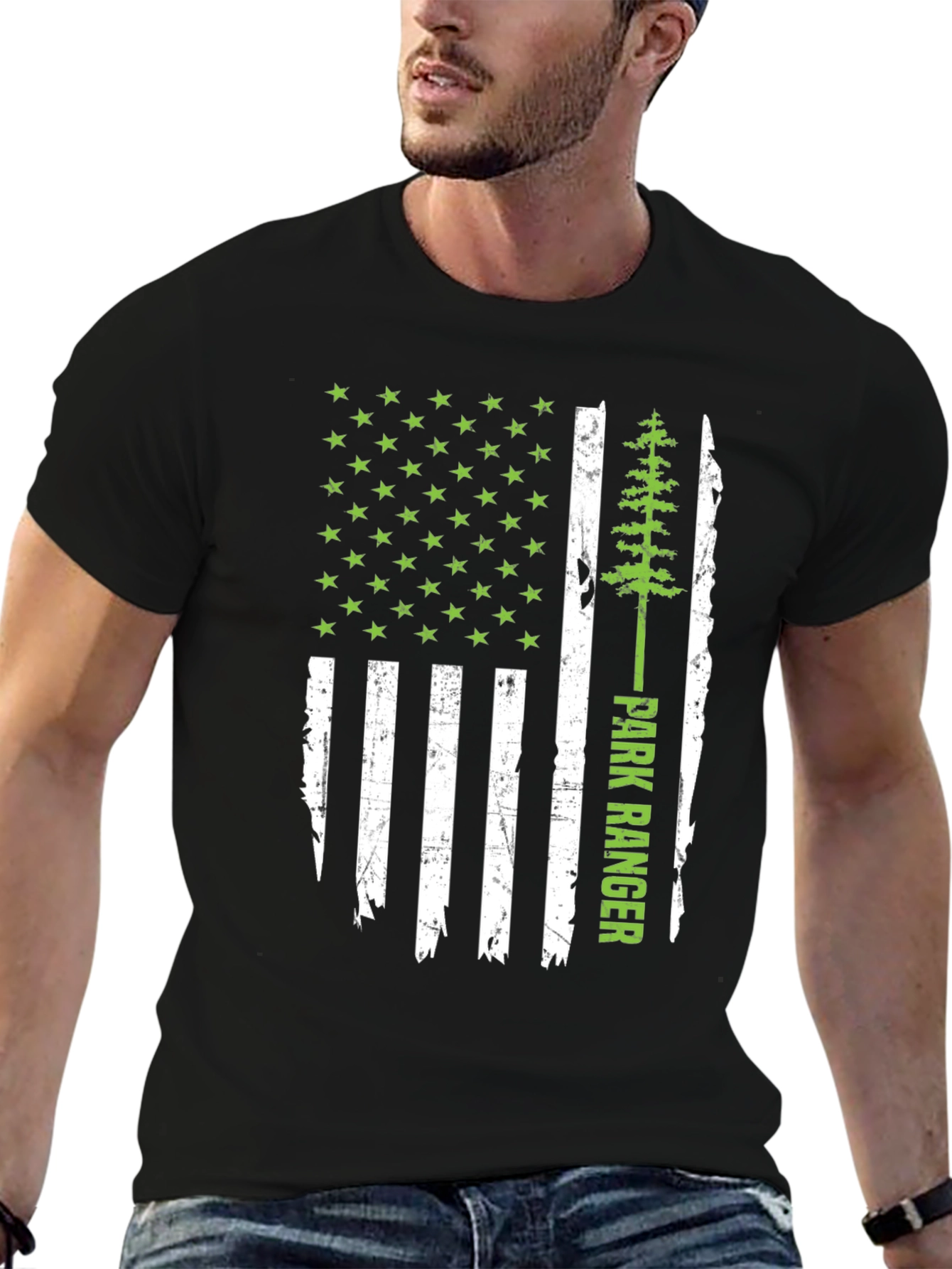 Park Ranger American Flag T-Shirt