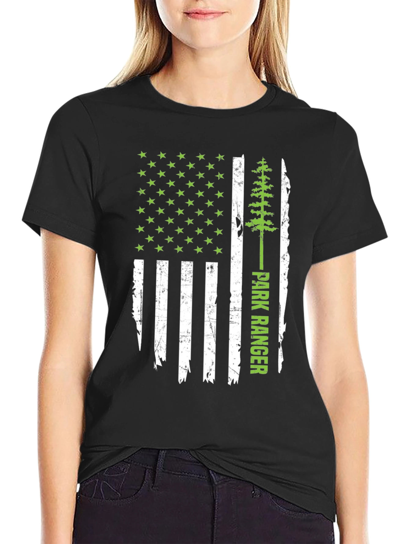 Park Ranger American Flag T-Shirt