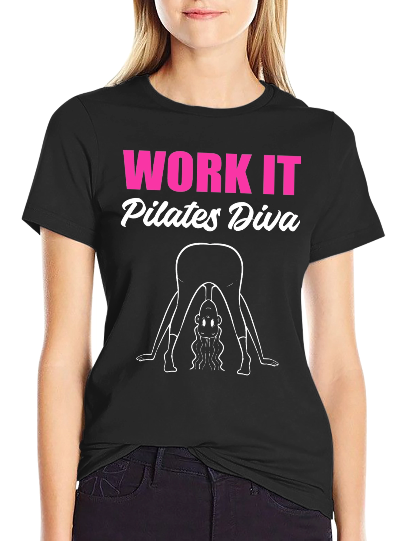Pilates Diva Graphic T-Shirt - Work It!
