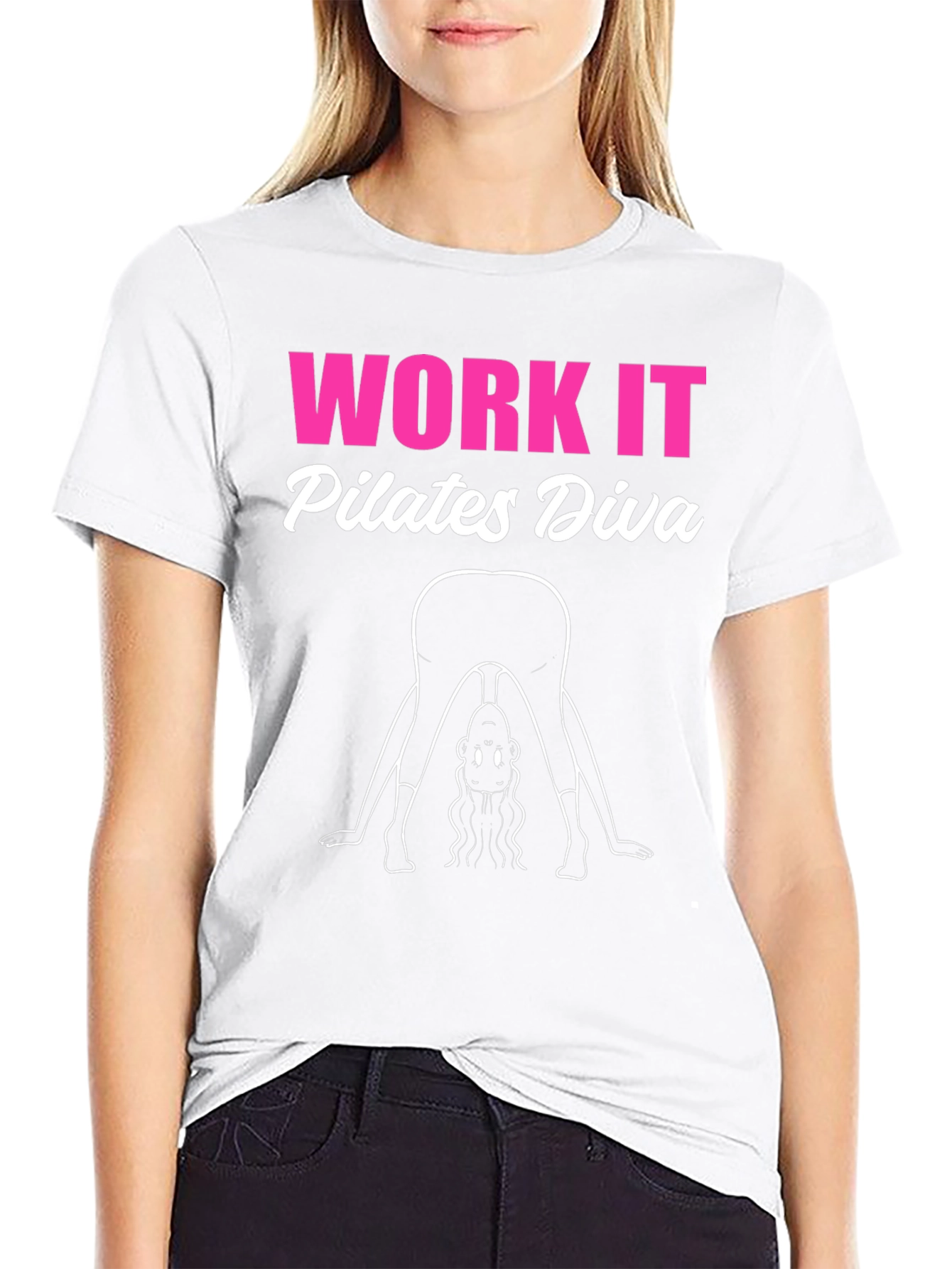 Pilates Diva Graphic T-Shirt - Work It!