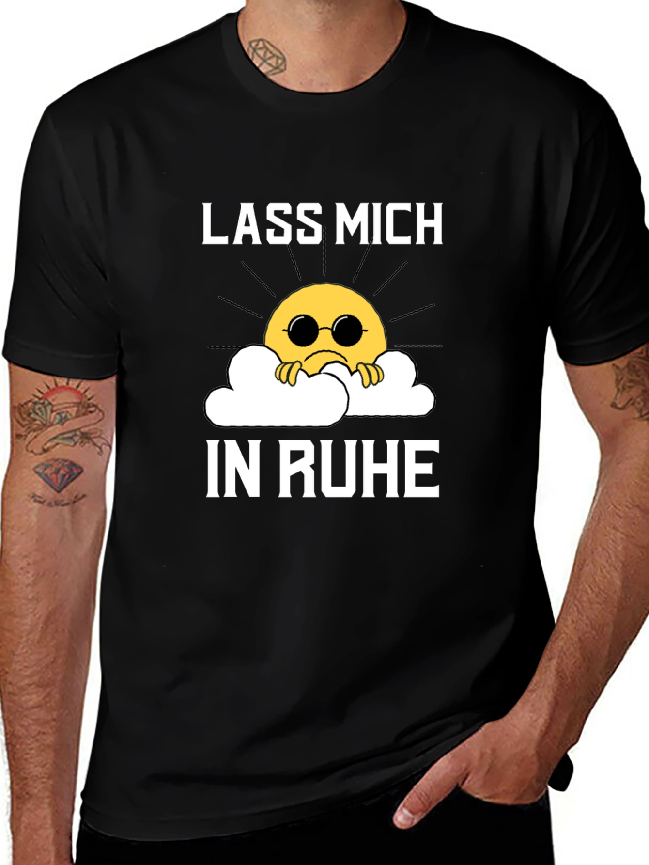 Lass Mich In Ruhe Graphic T-Shirt