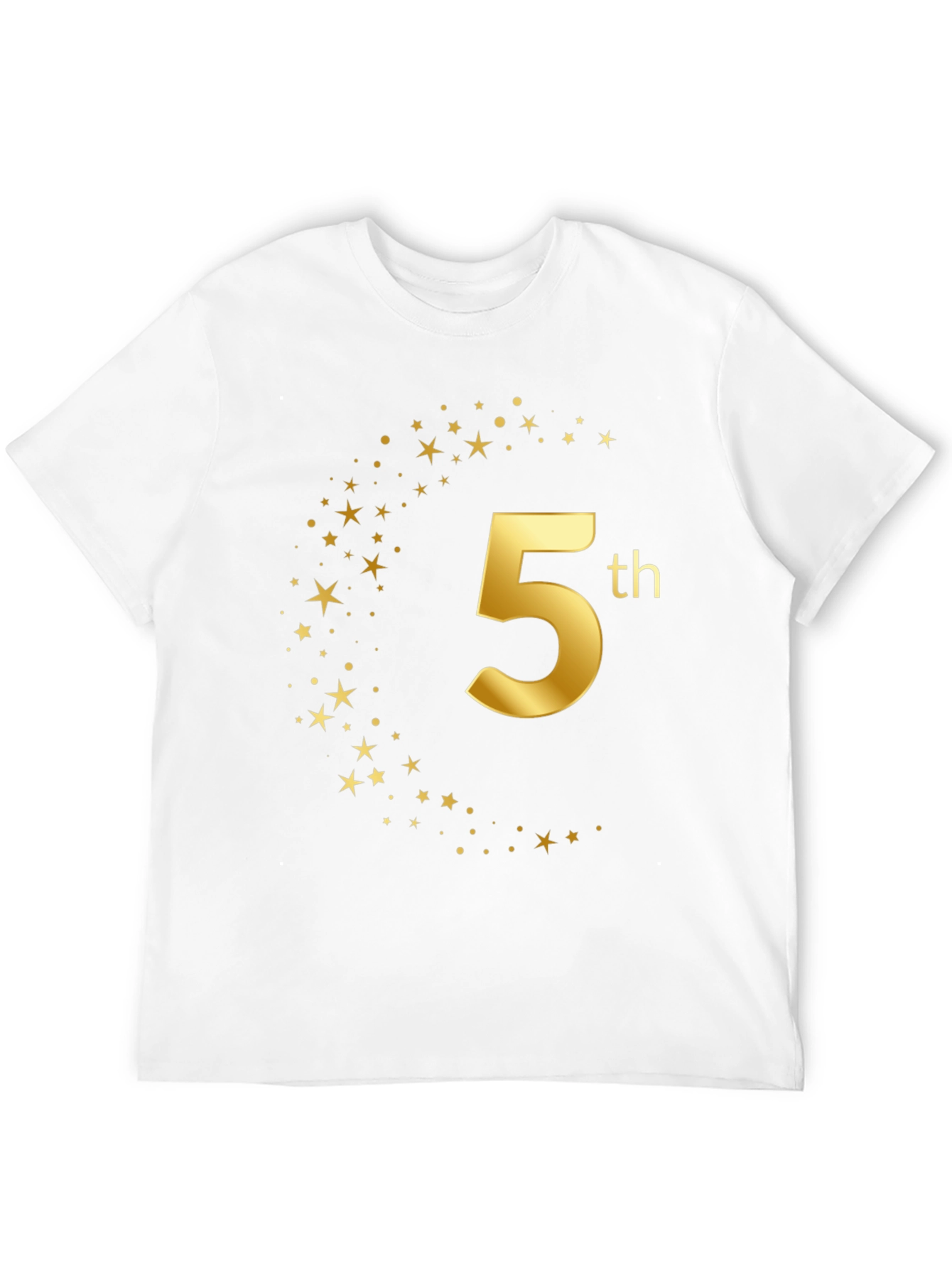 5th Birthday Starry Tee