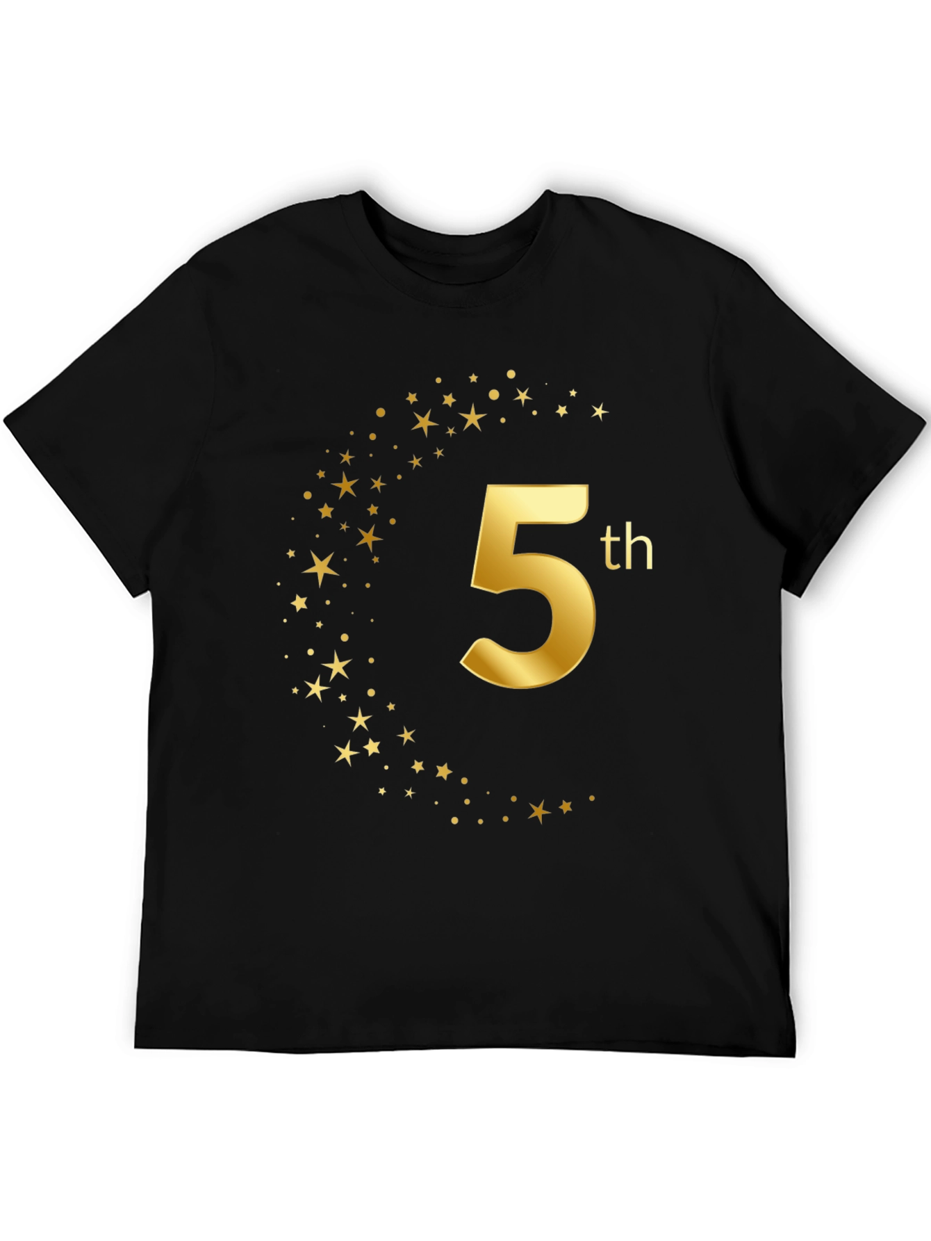 5th Birthday Starry Tee