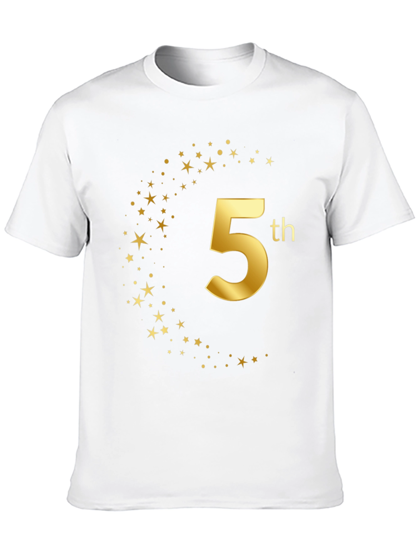 5th Birthday Starry Tee