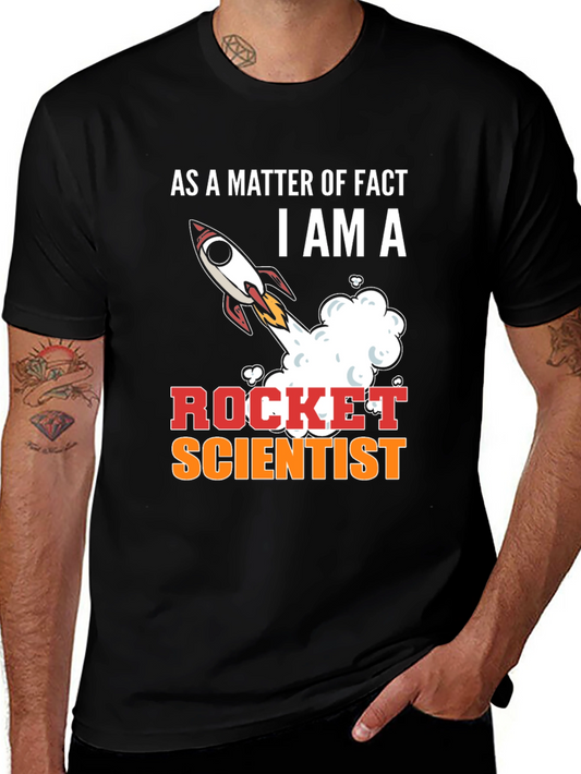 Rocket Scientist Graphic Tee - Funny Science T-Shirt