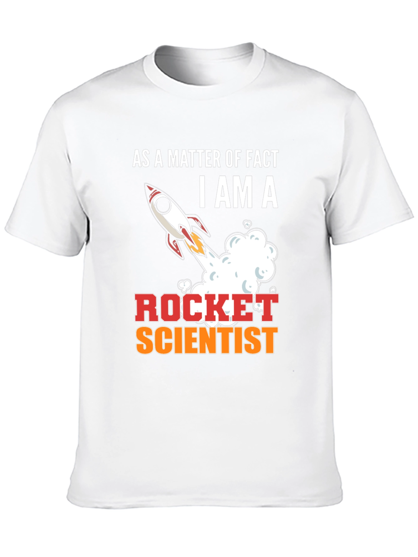 Rocket Scientist Graphic Tee - Funny Science T-Shirt