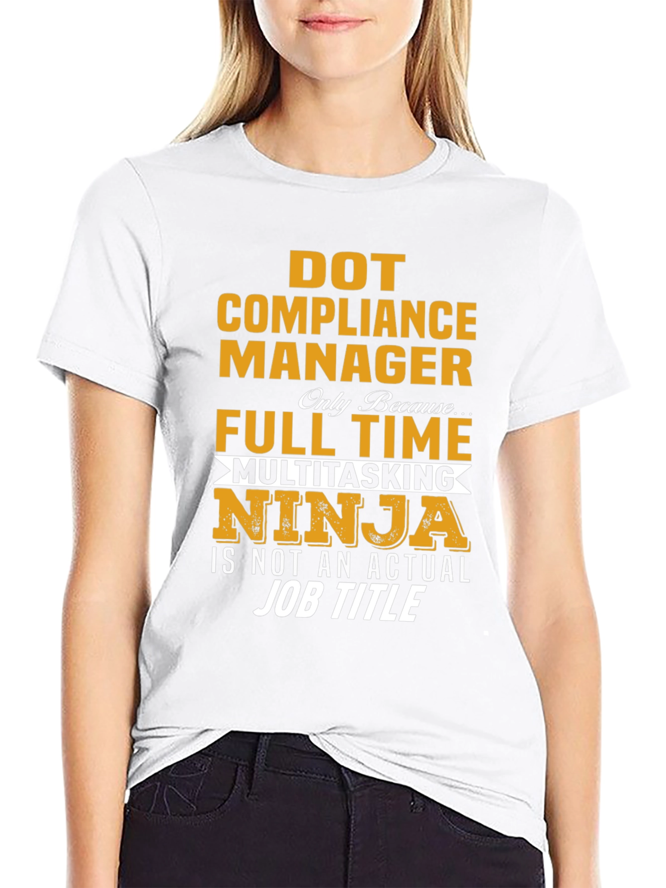 DOT Compliance Manager Multitasking Ninja T-Shirt