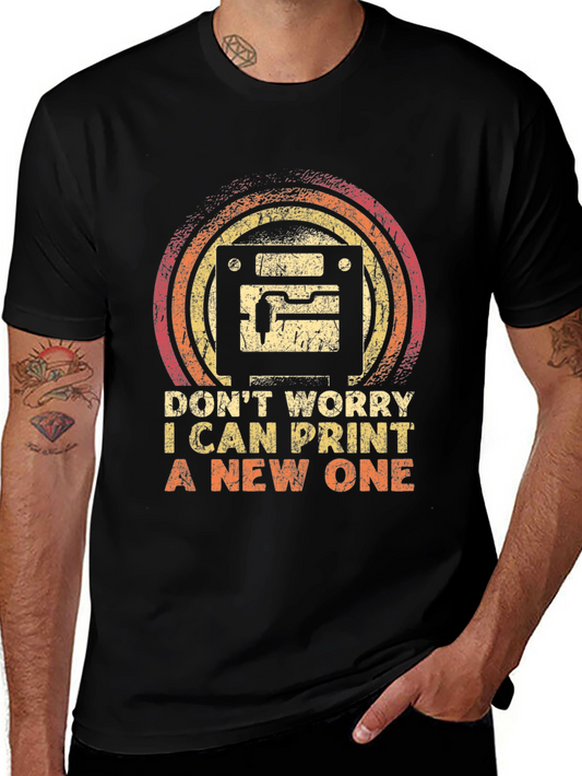 3D Printer Graphic Tee - Print a New One T-Shirt