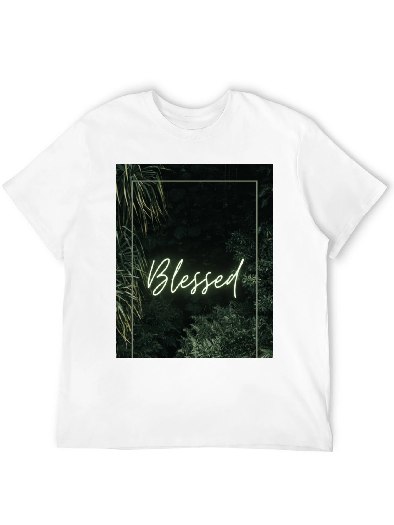 Blessed Nature Graphic Tee - Black