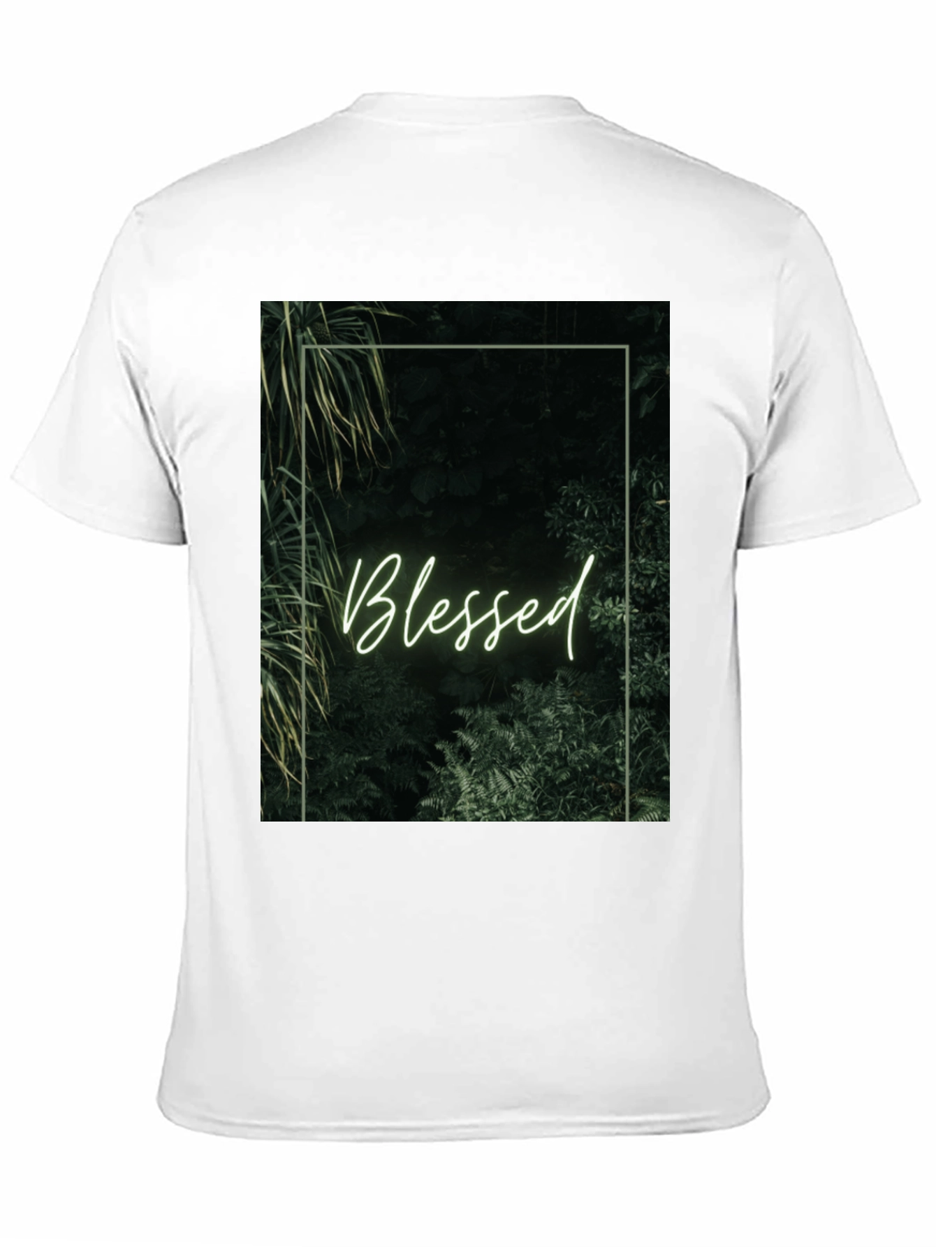 Blessed Nature Graphic Tee - Black