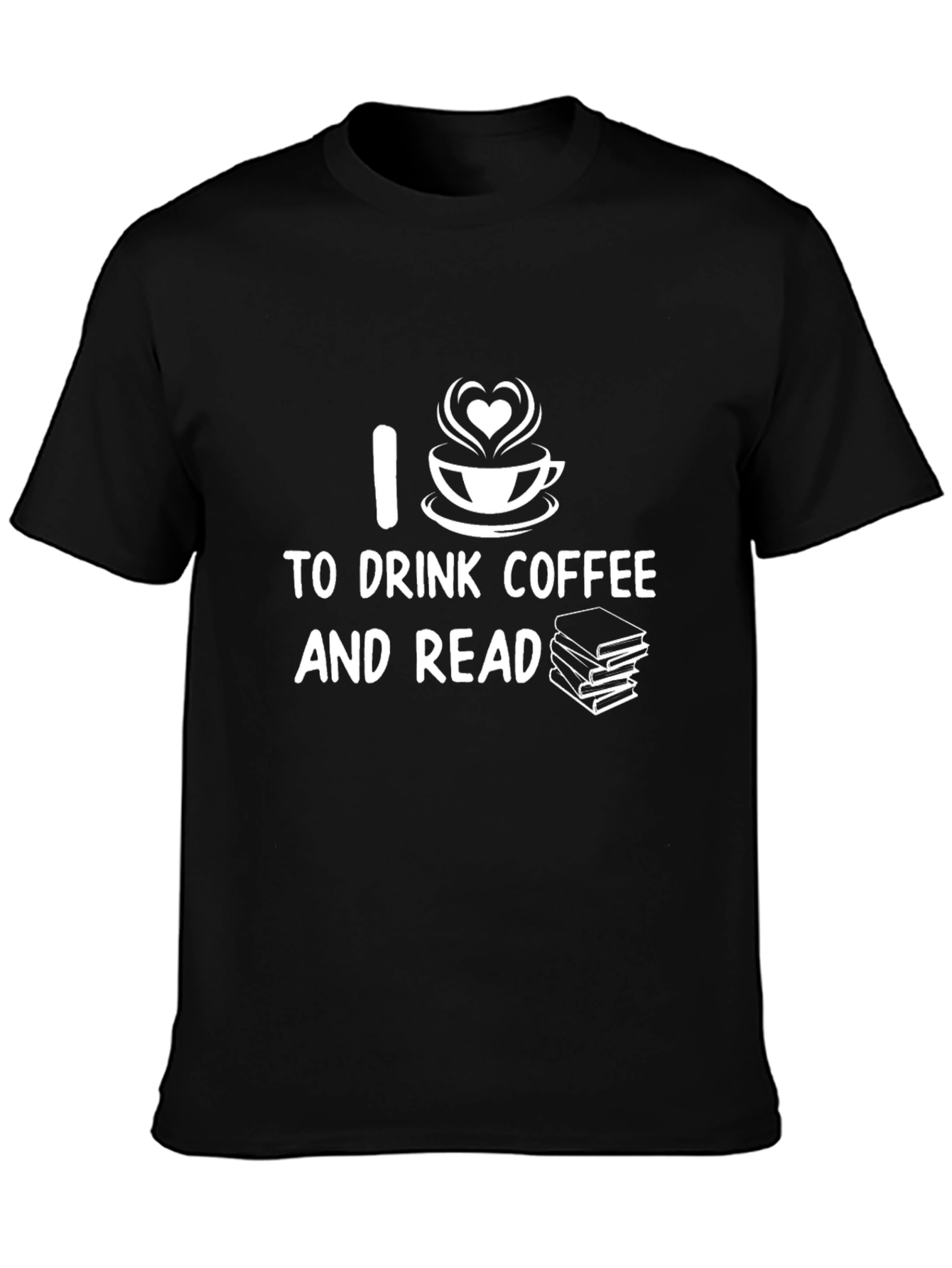 Coffee and Reading T-Shirt: Book Lovers Delight