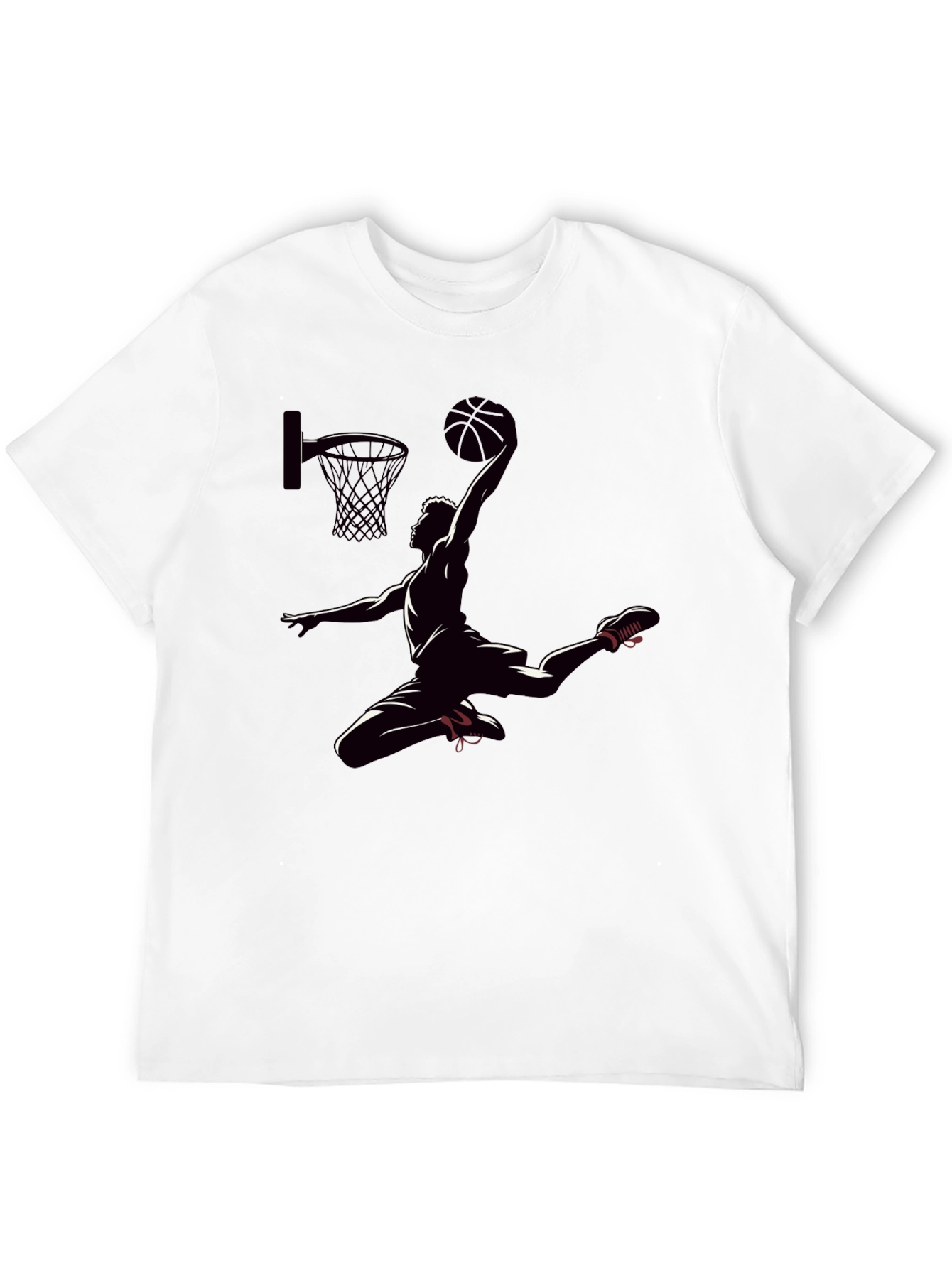 Basketball Dunk Graphic T-Shirt