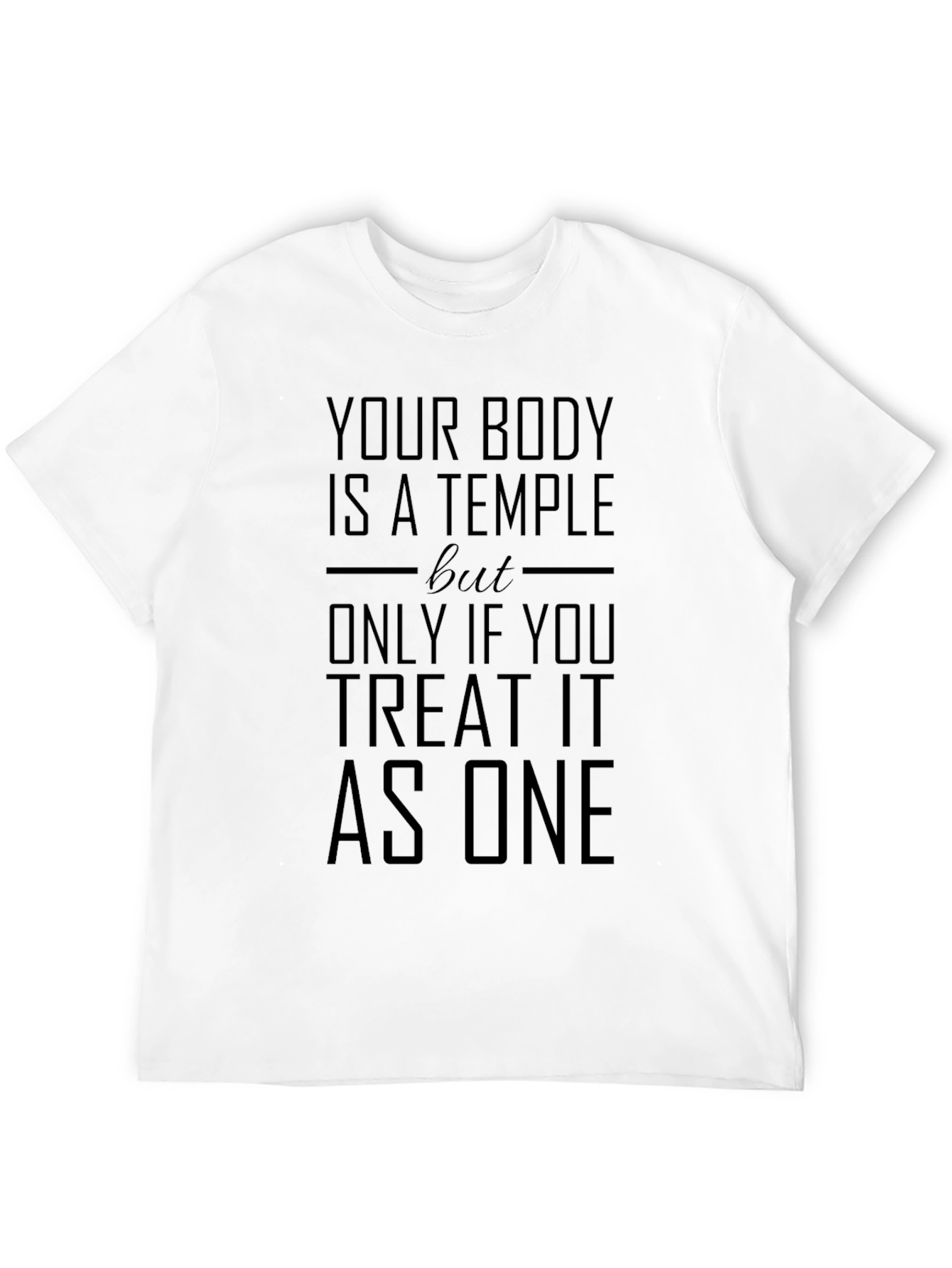 Body Temple Graphic Print Tee