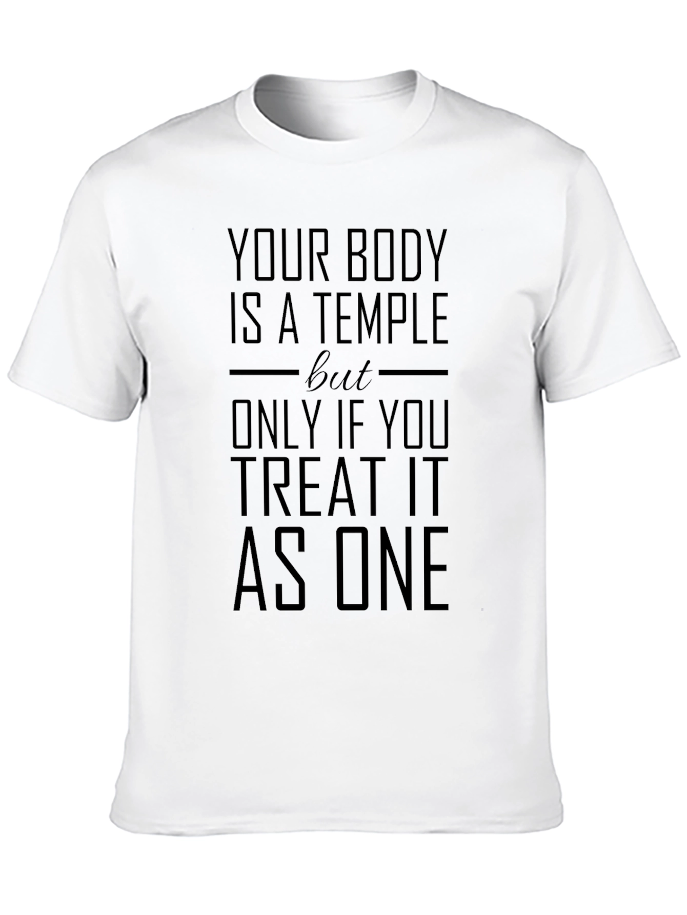 Body Temple Graphic Print Tee