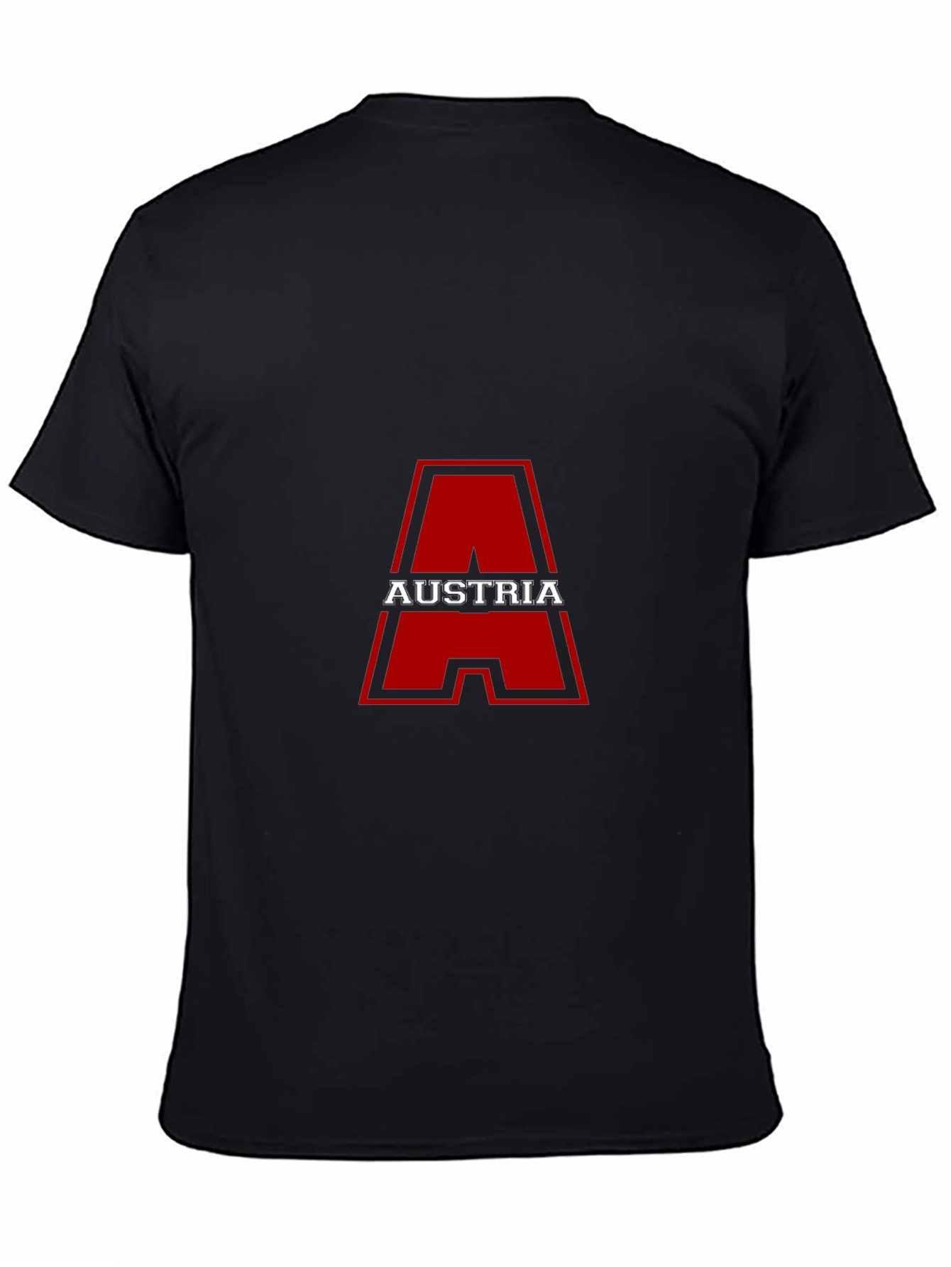 Austria Graphic Tee - Bold Letter A Design