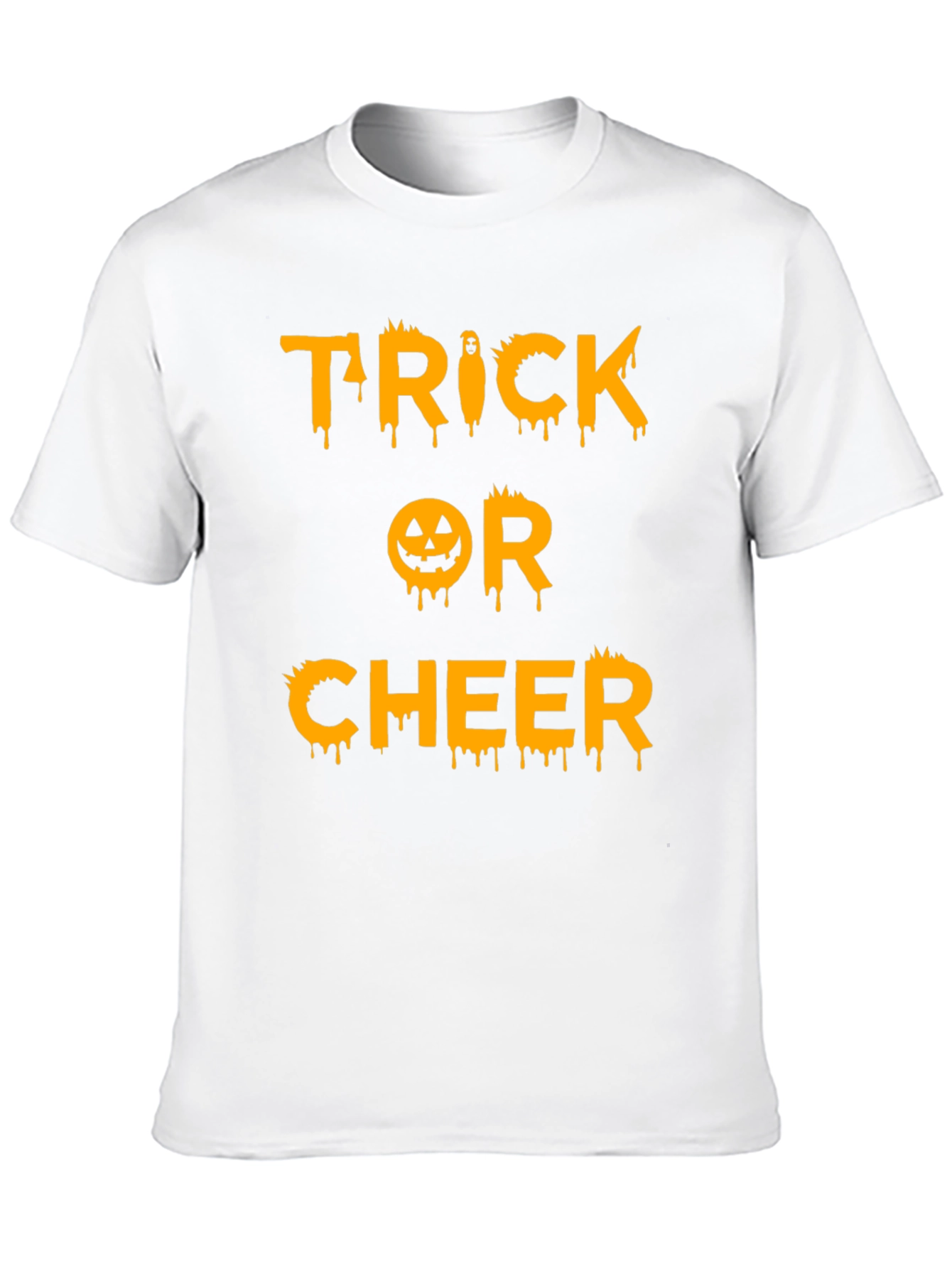 Trick or Cheer Halloween Graphic Tee