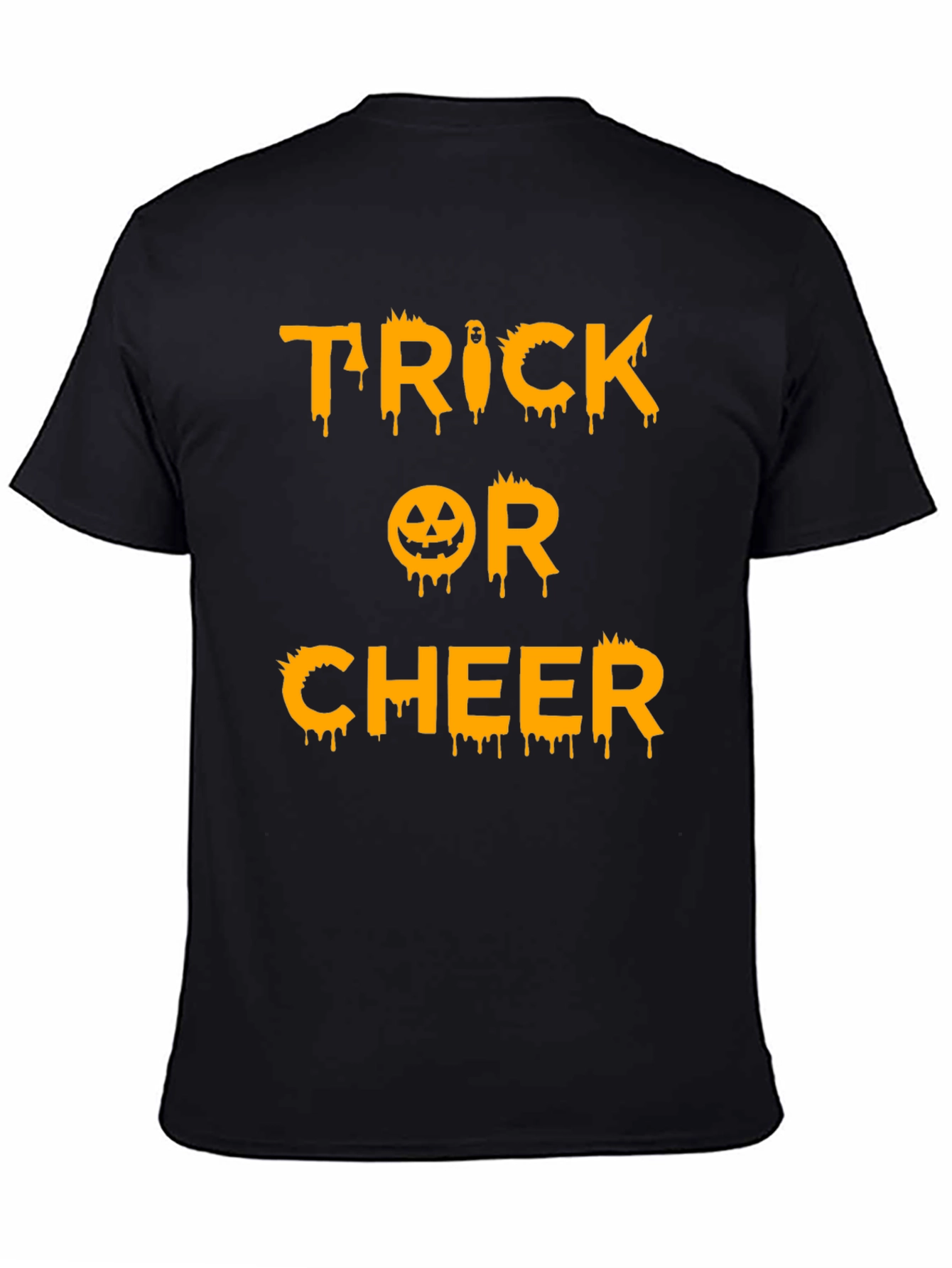 Trick or Cheer Halloween Graphic Tee