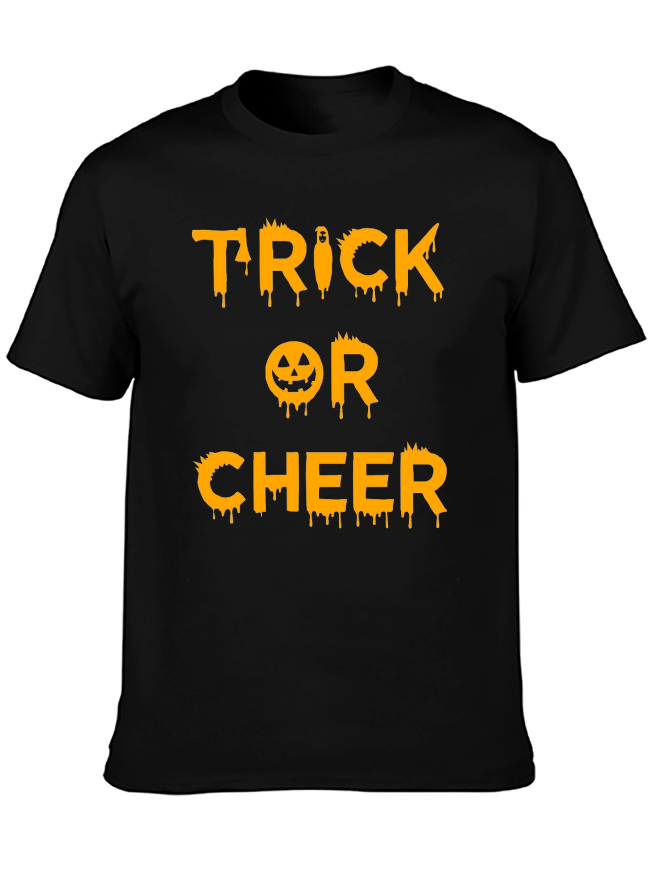 Trick or Cheer Halloween Graphic Tee