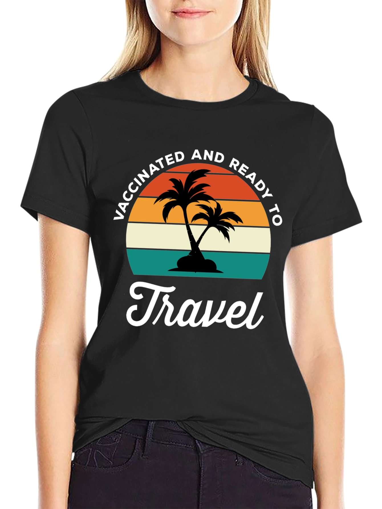Vaccinated & Ready to Travel Graphic Tee