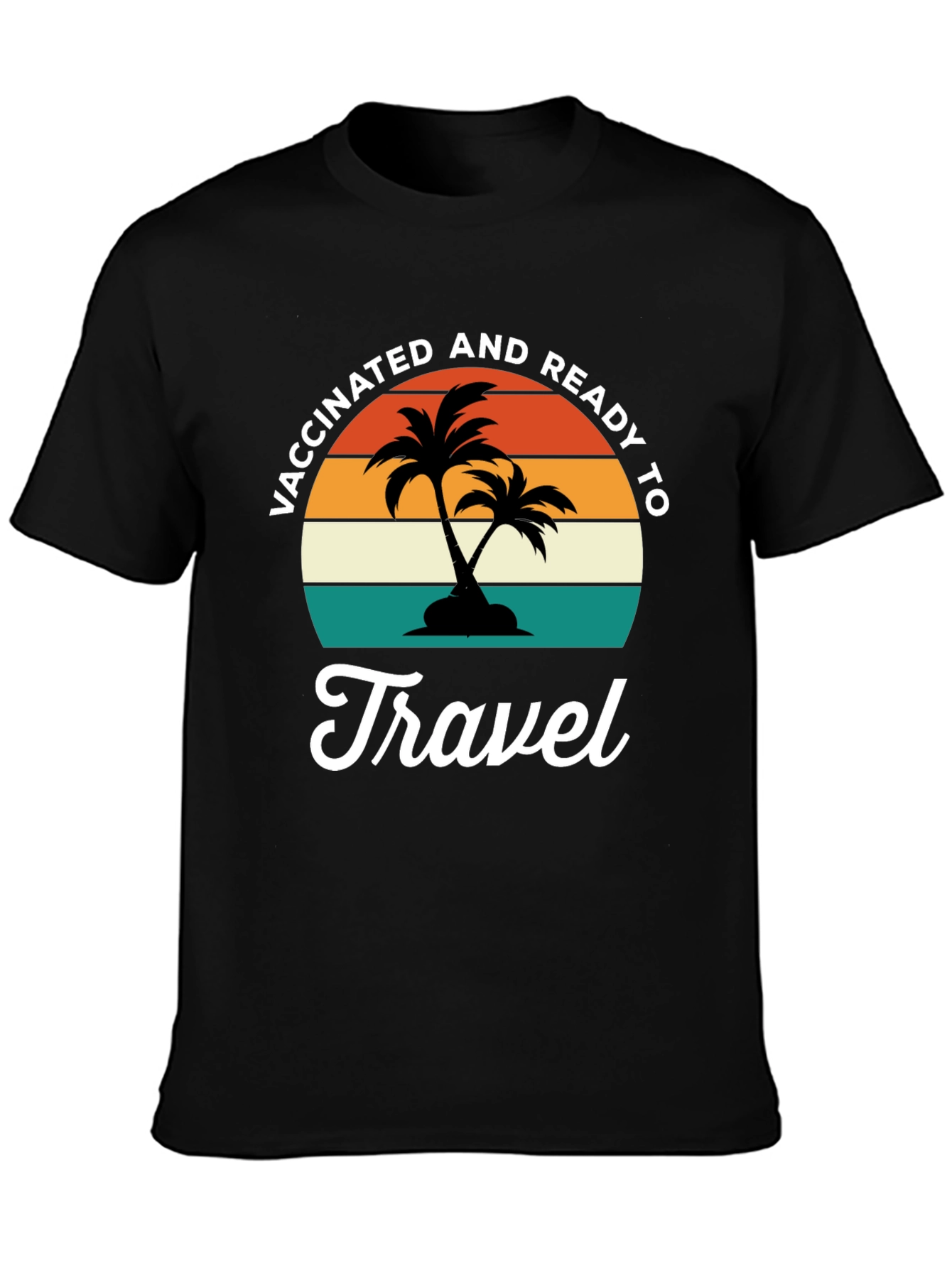 Vaccinated & Ready to Travel Graphic Tee