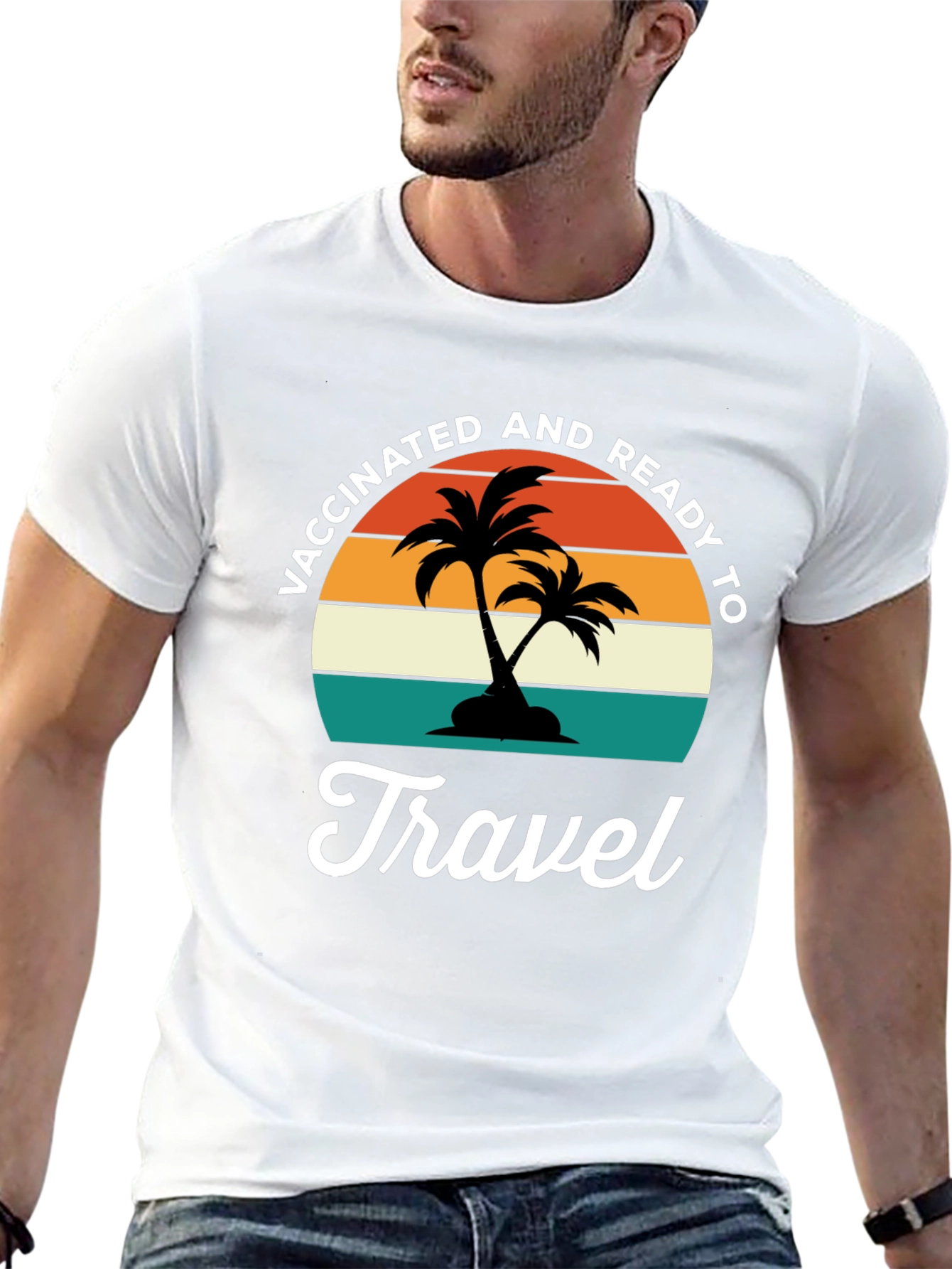 Vaccinated & Ready to Travel Graphic Tee
