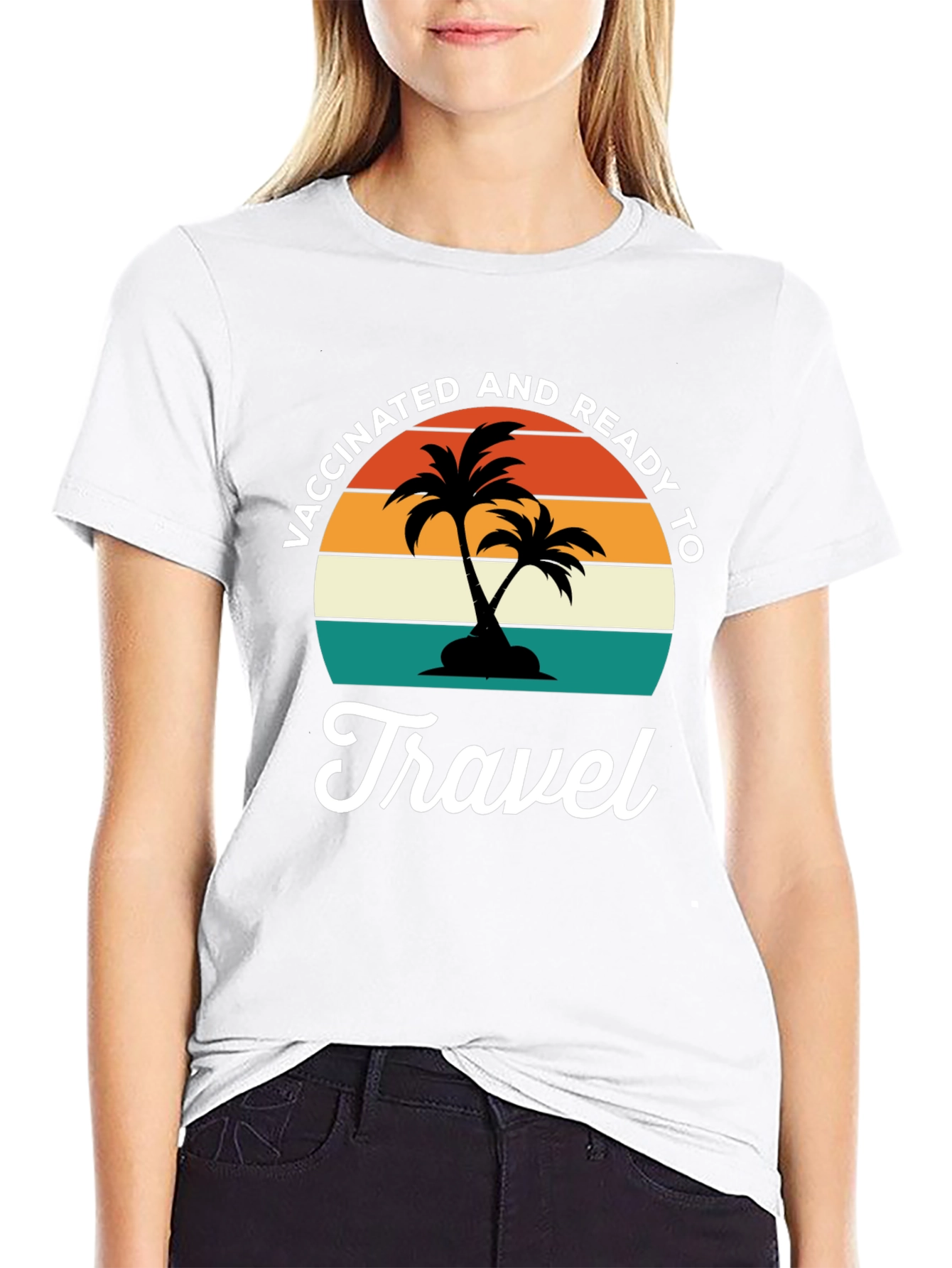 Vaccinated & Ready to Travel Graphic Tee