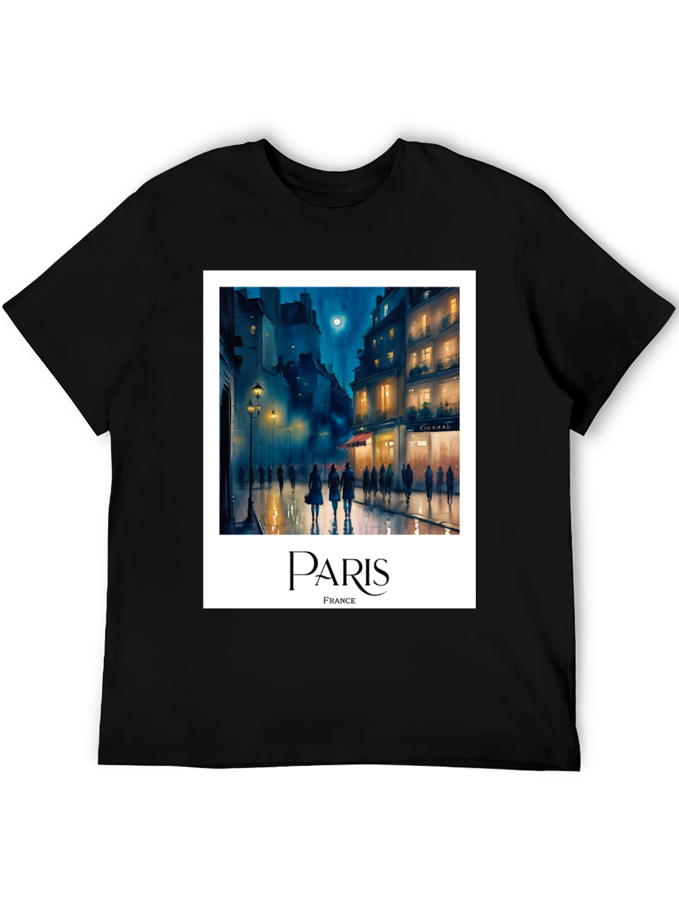 Paris France T-Shirt - Cityscape Graphic Tee