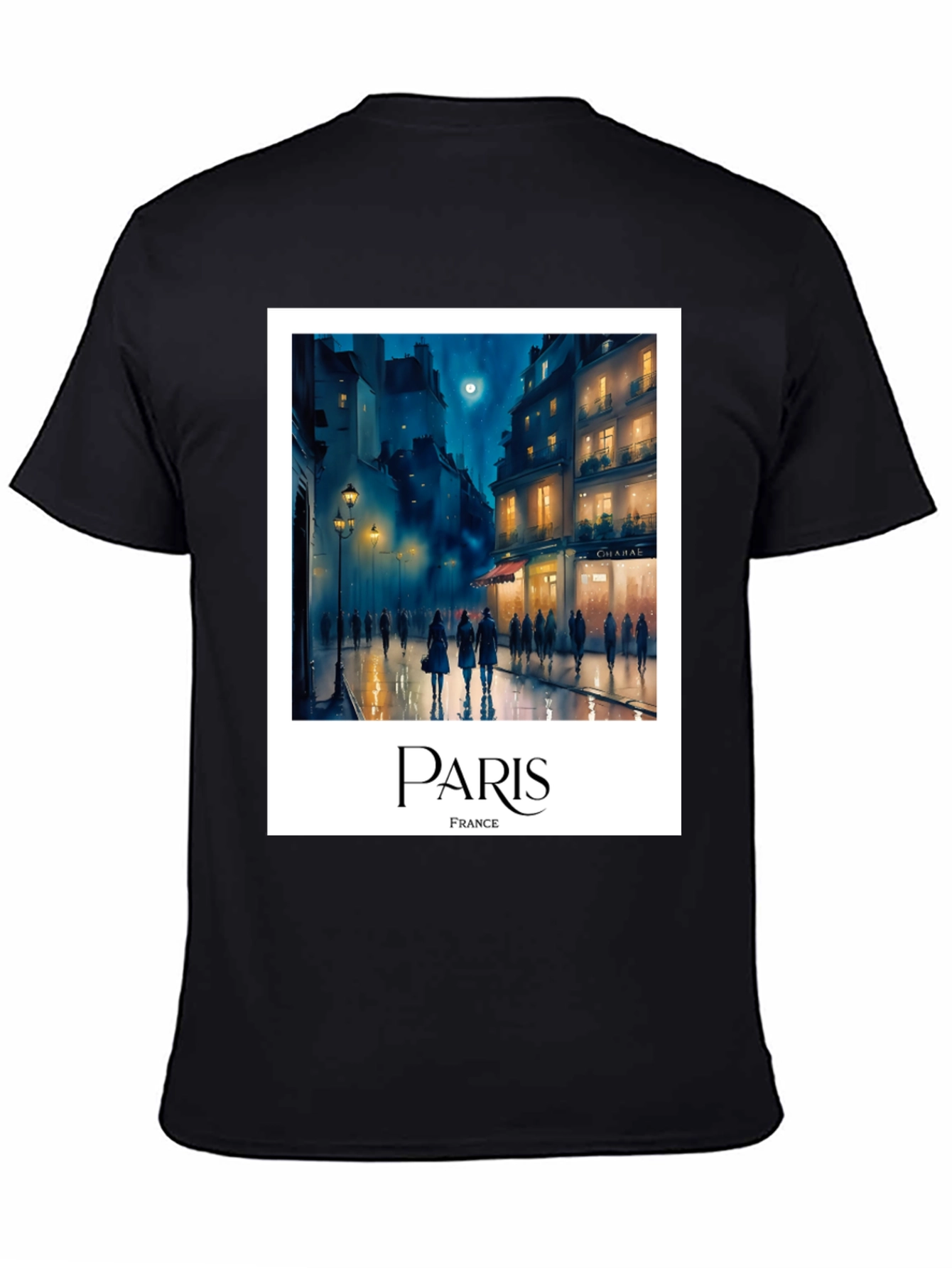 Paris France T-Shirt - Cityscape Graphic Tee