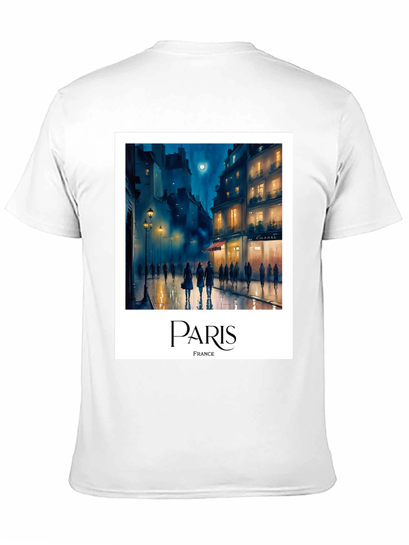 Paris France T-Shirt - Cityscape Graphic Tee