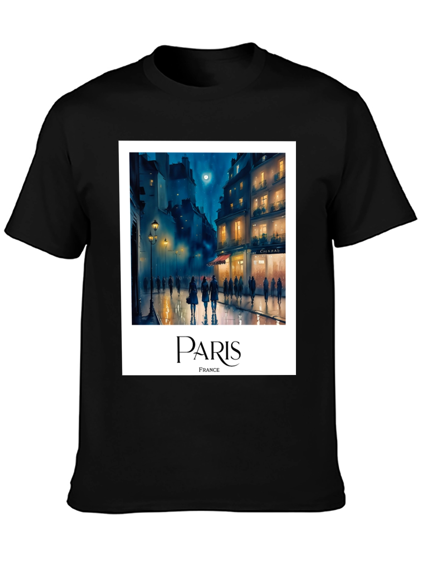 Paris France T-Shirt - Cityscape Graphic Tee