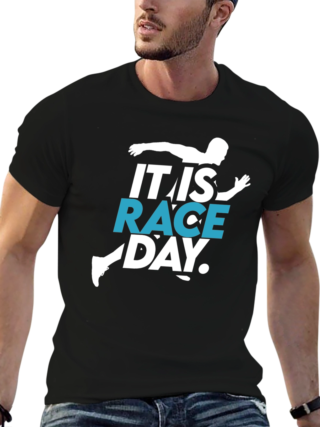 It is Race Day T-Shirt - Black