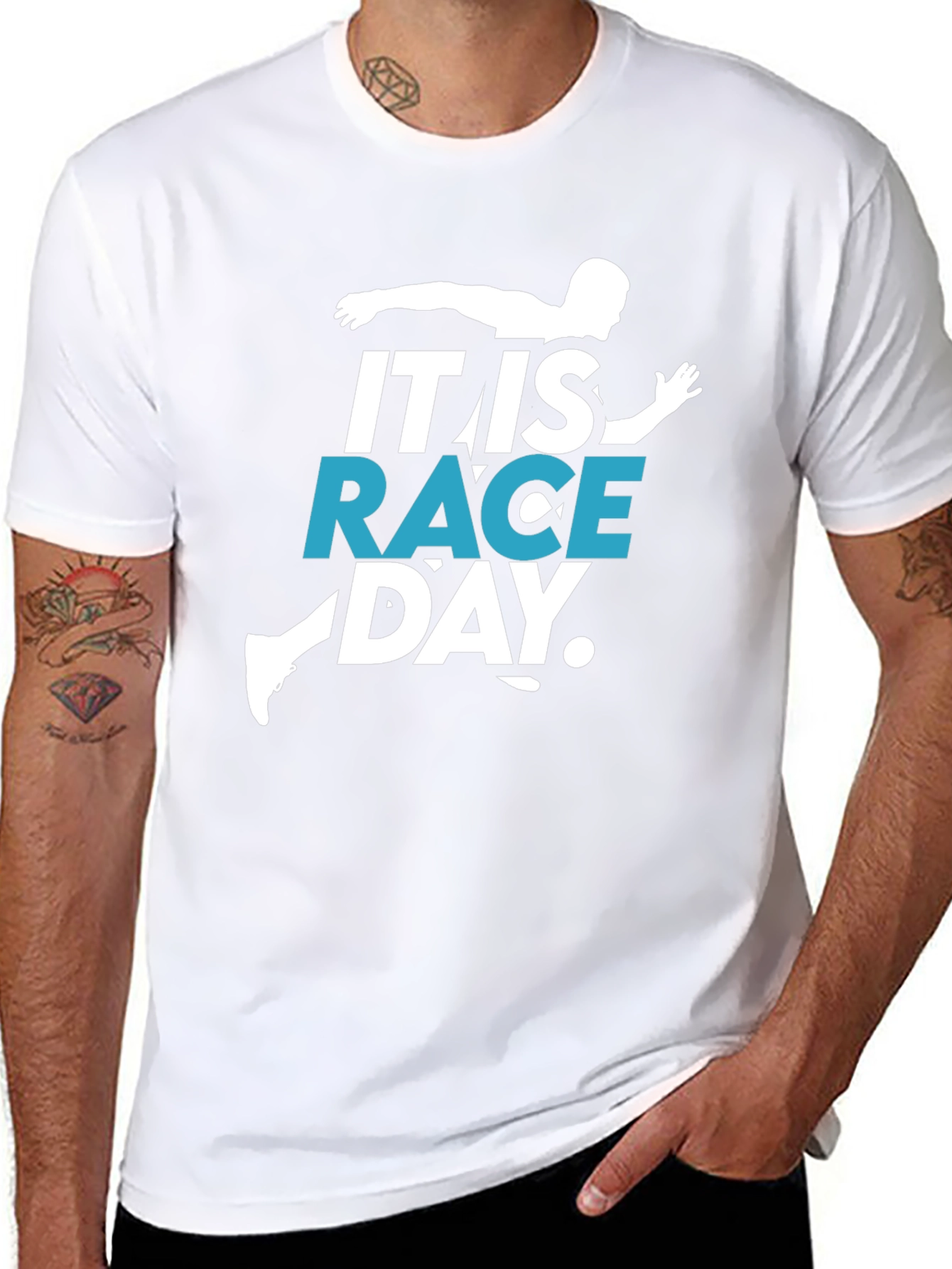 It is Race Day T-Shirt - Black
