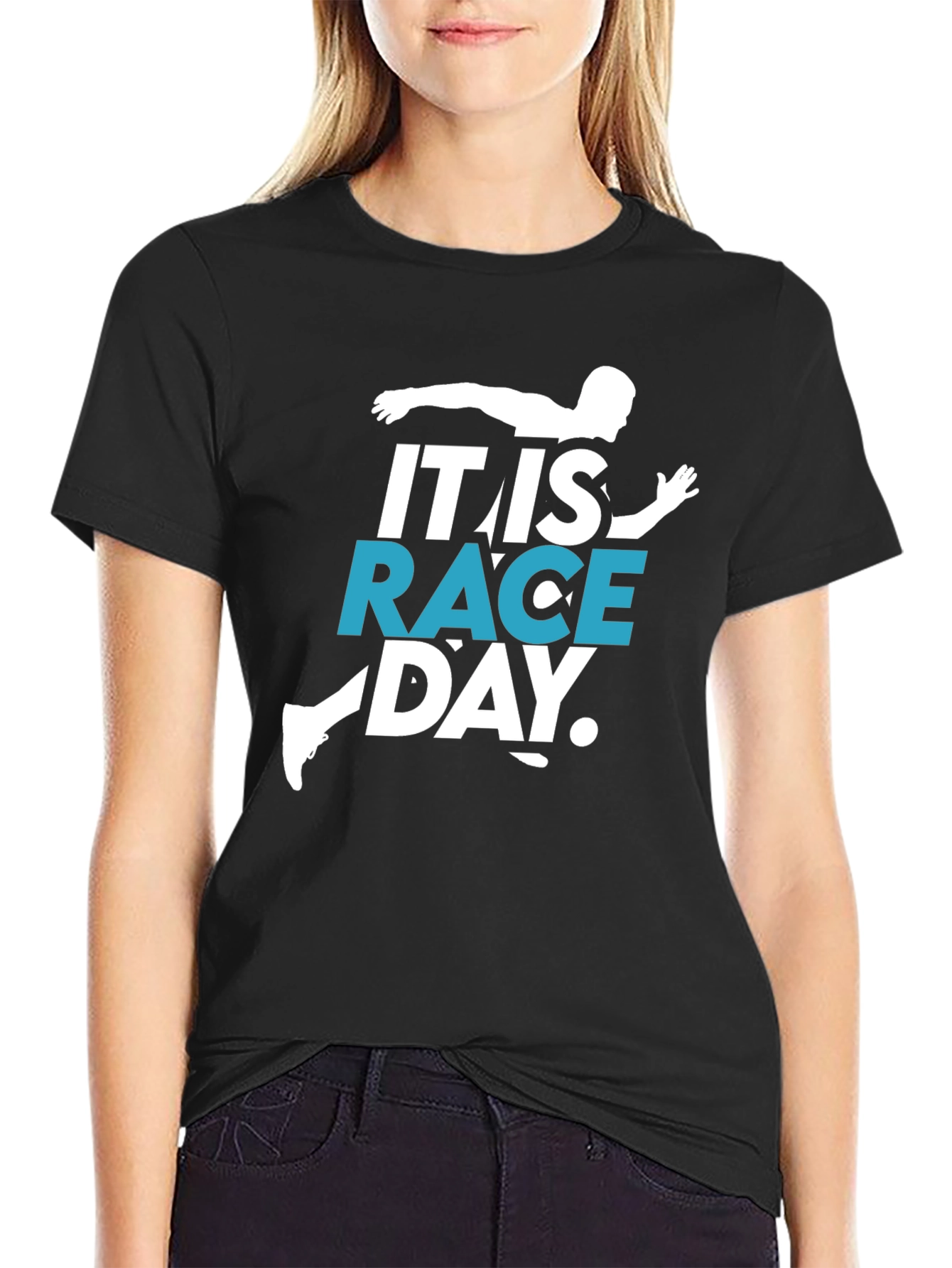 It is Race Day T-Shirt - Black