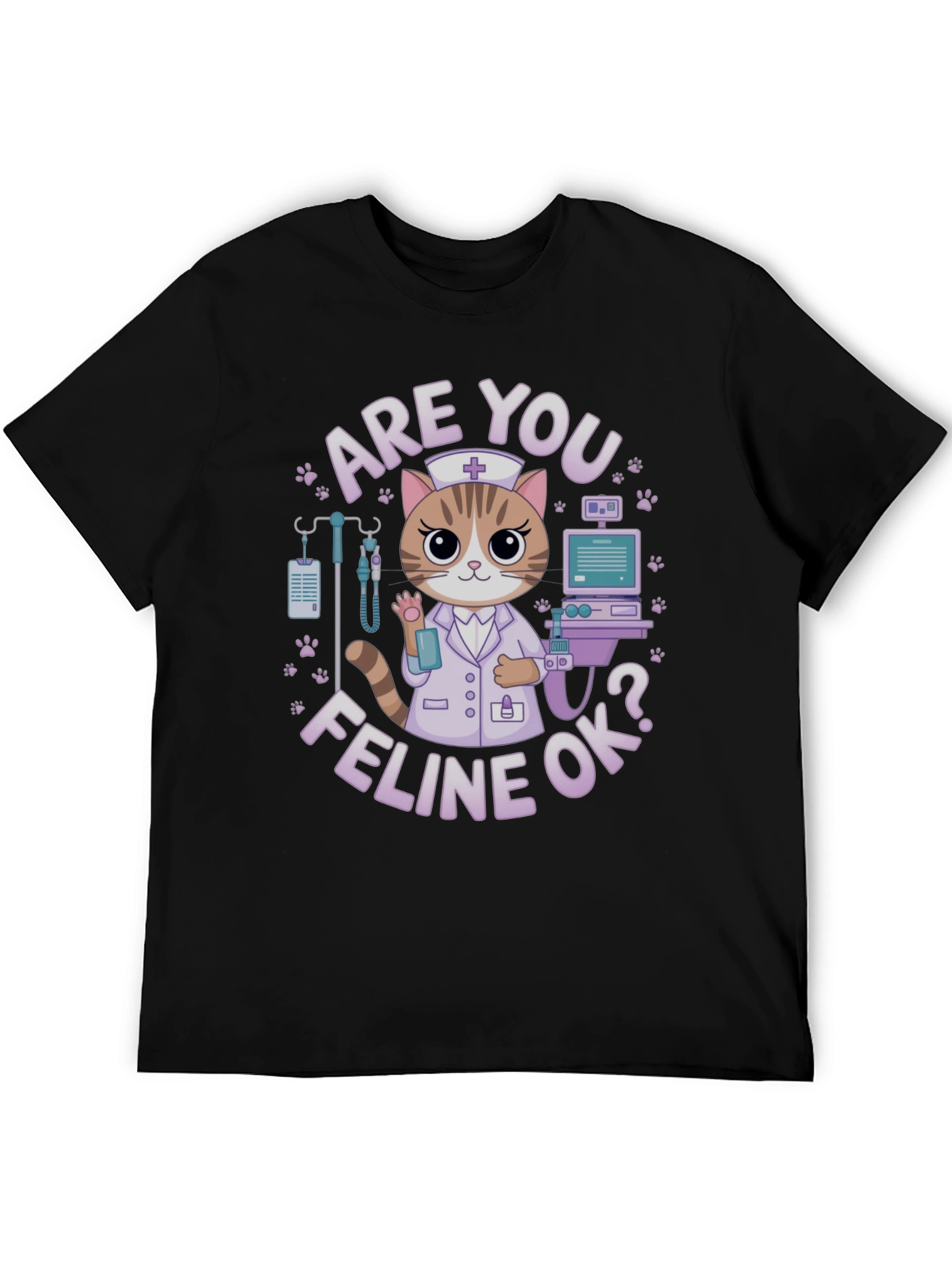 Are You Feline Ok? T-Shirt