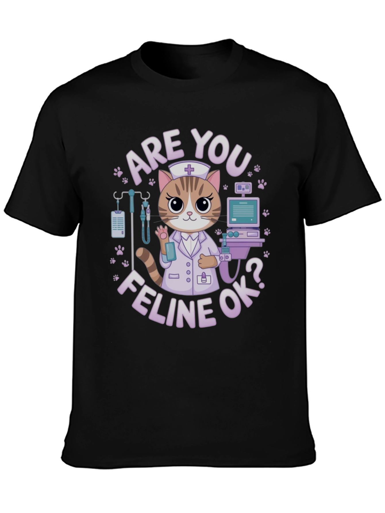 Are You Feline Ok? T-Shirt
