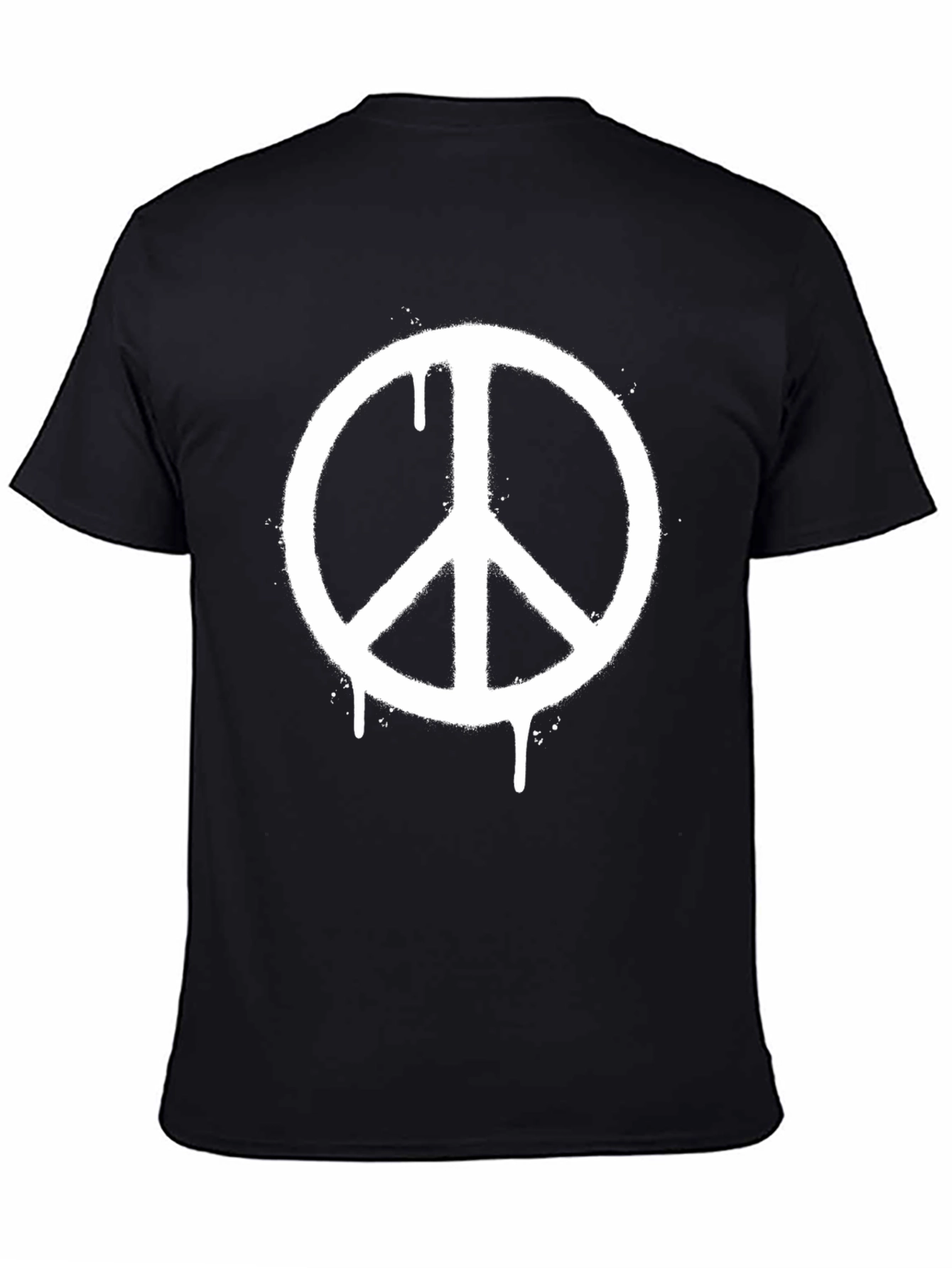 Peace Sign T-Shirt - Distressed Graphic Tee