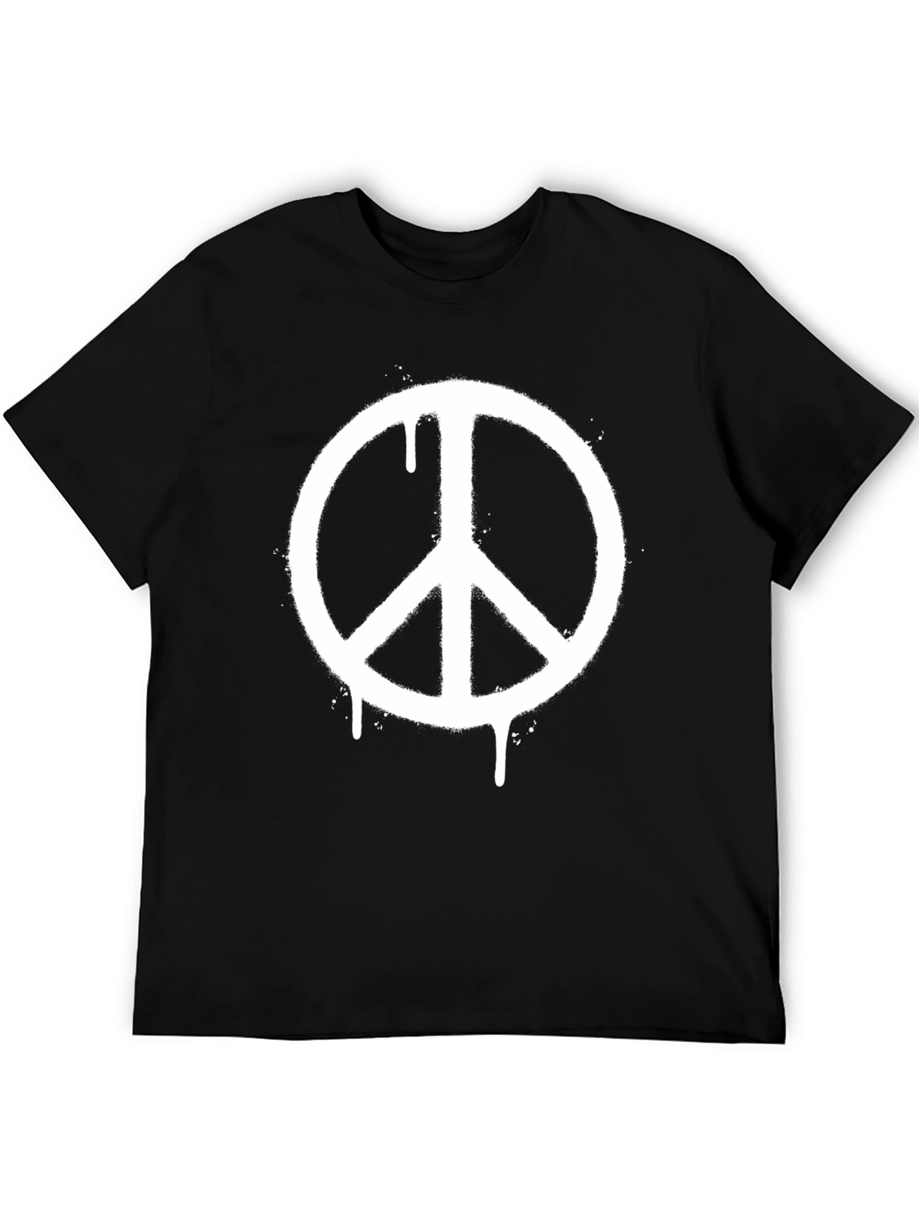 Peace Sign T-Shirt - Distressed Graphic Tee