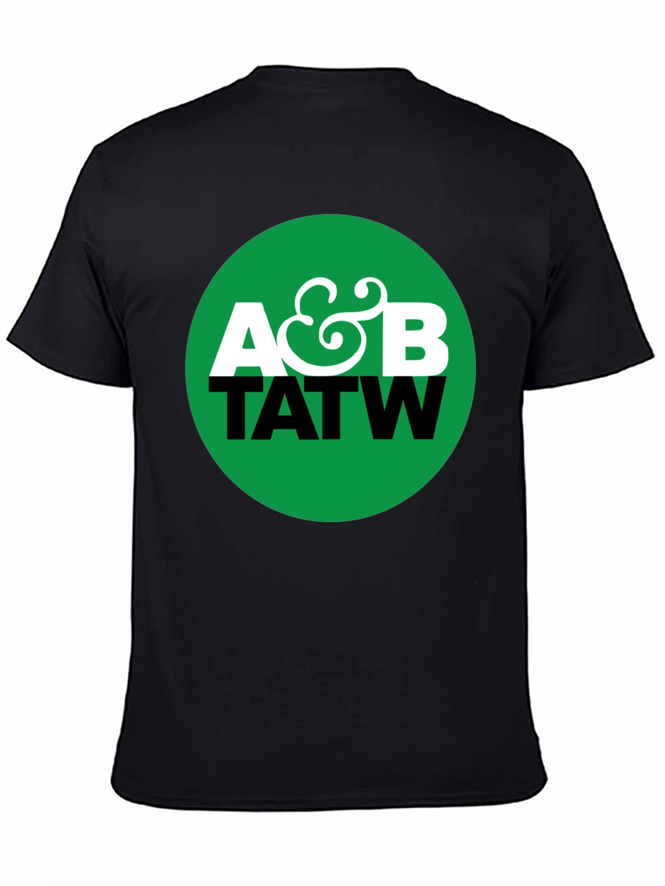 A&B TATW Graphic Print Black T-Shirt