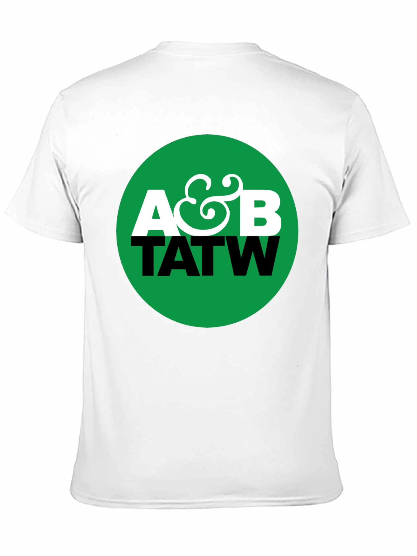 A&B TATW Graphic Print Black T-Shirt