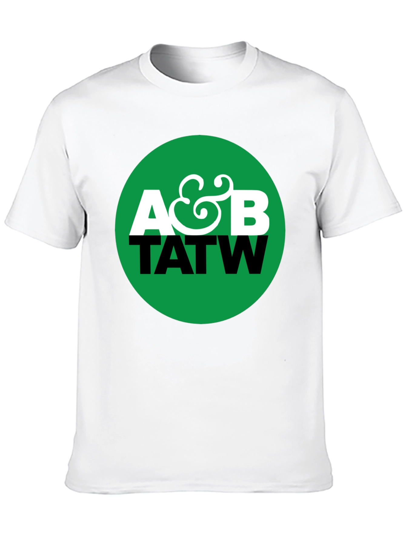 A&B TATW Graphic Print Black T-Shirt